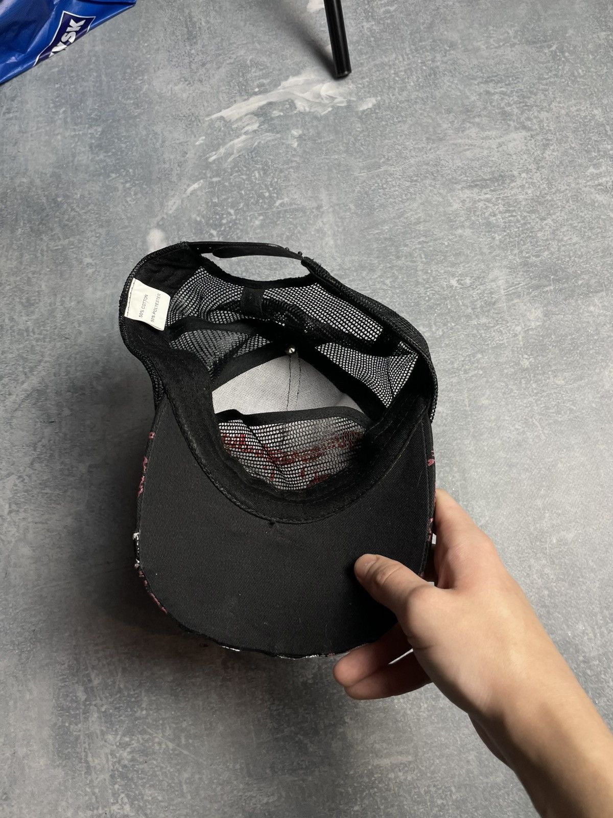 Christian Audigier Y2K blood Christian Audigier skulls cap snapback Size ONE SIZE - 4 Thumbnail