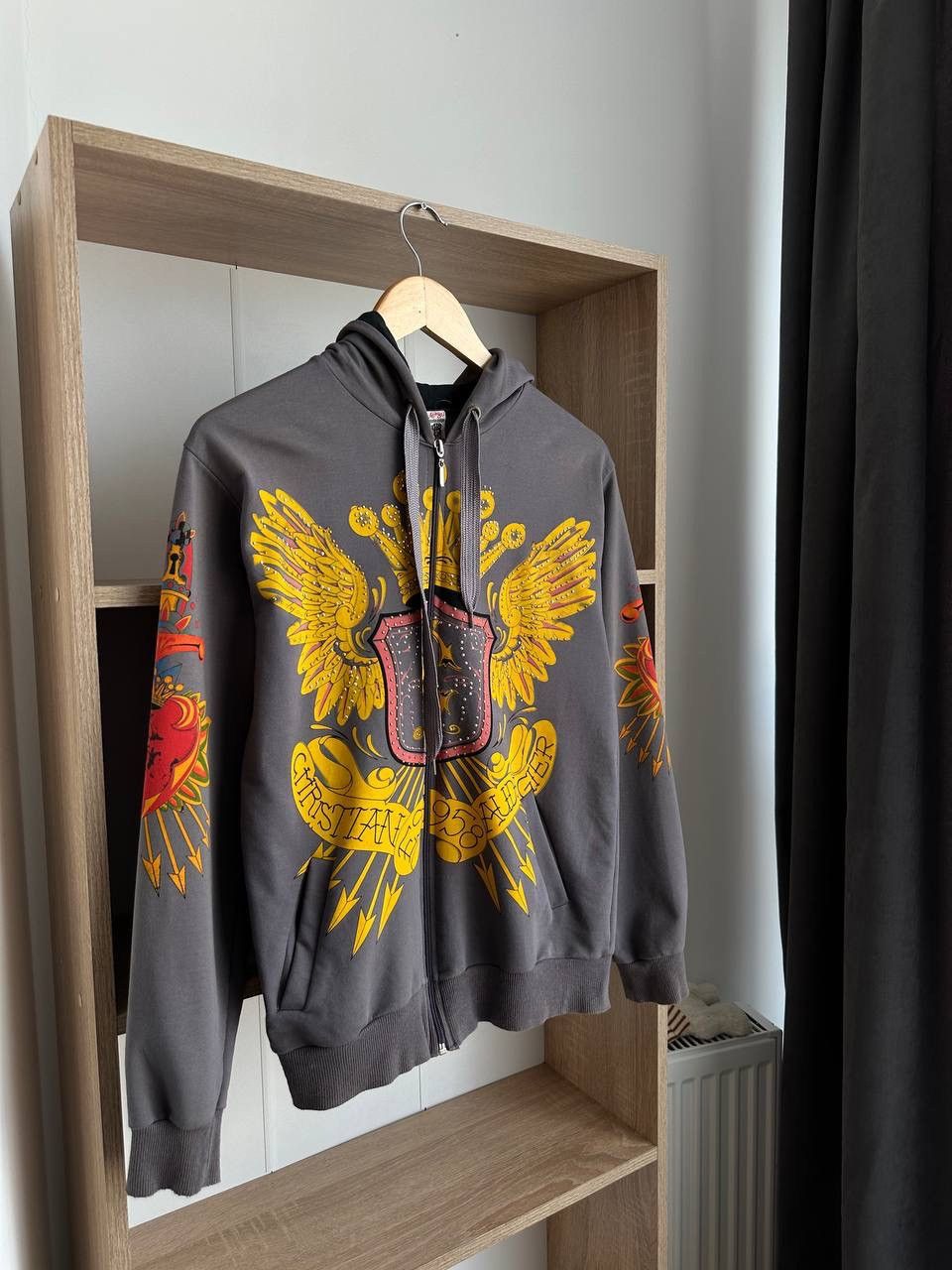 Christian Audigier × Ed Hardy × Vintage Vintage Ed Hardy Christian Audigier Hoodie Size US S / EU 44-46 / 1 - 8 Thumbnail