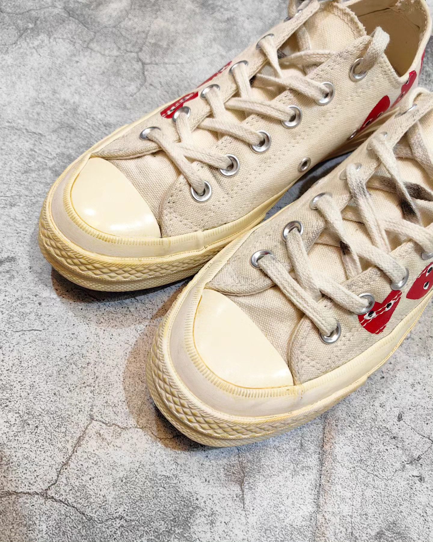 Comme des Garcons PLAY Comme Des Garcons Play MULTI-HEART Size US 5.5 / EU 38 - 8 Thumbnail