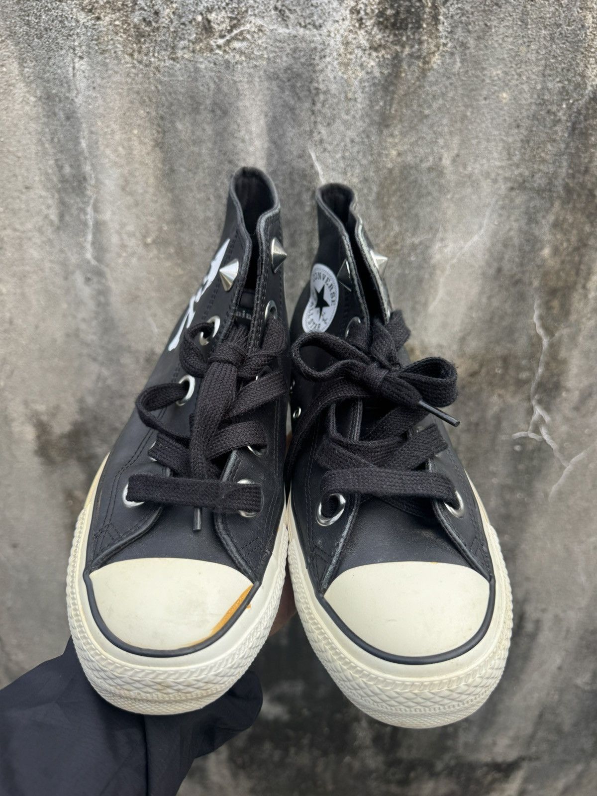 Converse × Mastermind Japan Mastermind Japan x Converse All Star Leather Size US 7.5 / EU 40-41 - 2 Thumbnail