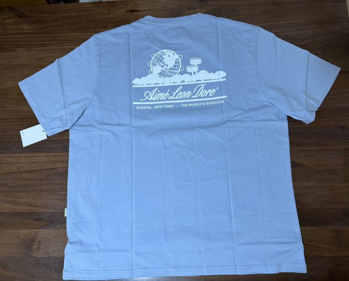 Aime Leon Dore Aime Leon Dore ALD Unisphere Tee T-Shirt Kentucky Blue XXL Size US XXL / EU 58 / 5 - 9 Thumbnail
