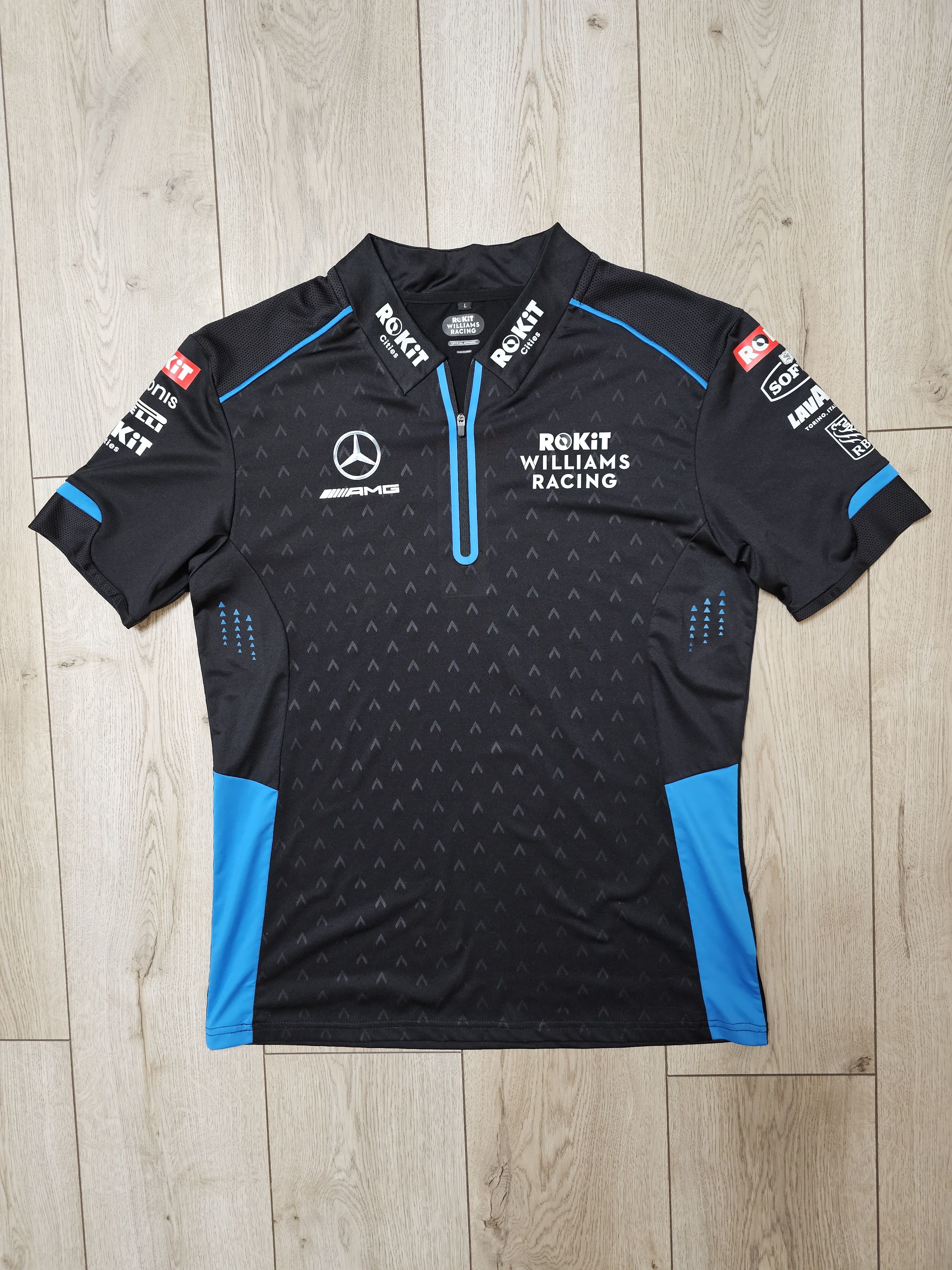 Formula 1 WILLIAMS RACING SHIRT AMG JERSEY F1 TEAM OFFCIAL JERSEY Size US L / EU 52-54 / 3 - 1 Thumbnail