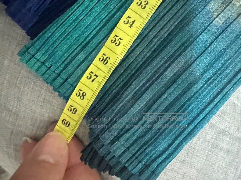 Issey Miyake Issey Miyake Blue Vintage Starry Sky Cardigan Size L / US 10 / IT 46 - 6 Thumbnail