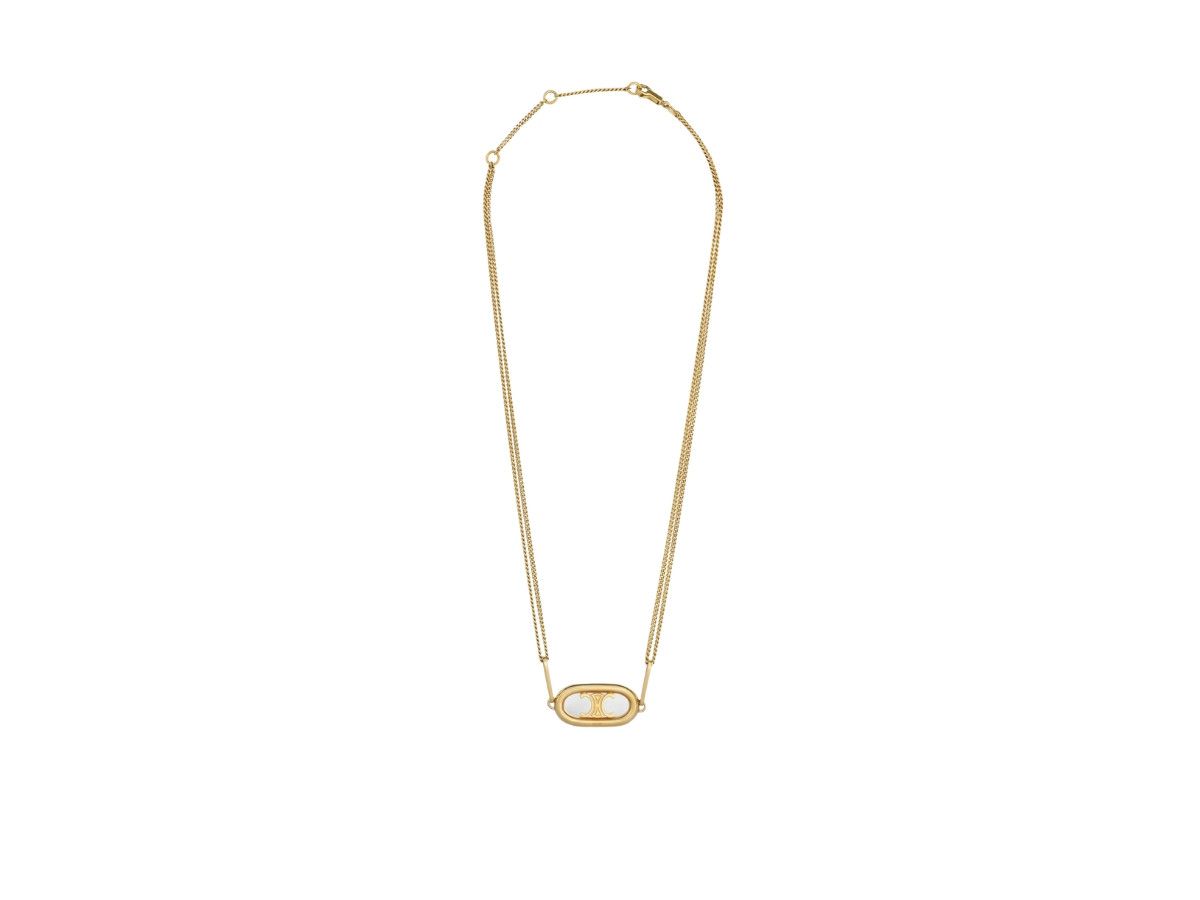 Celine o1bcso1str0326 46S896BRA Size: OS / Necklace in Gold Size ONE SIZE - 1 Thumbnail
