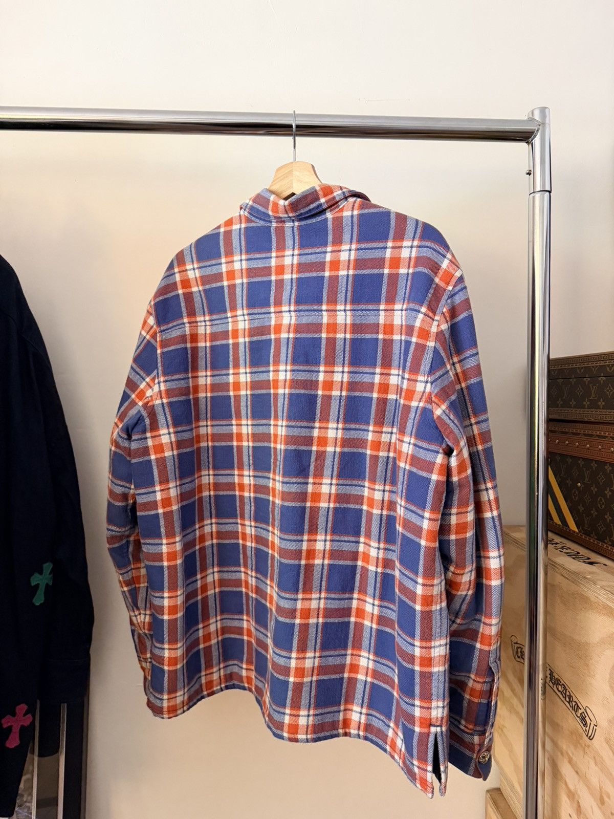 Chrome Hearts Chrome Heart Padded Flannel Button Up XL Size US XL / EU 56 / 4 - 9 Thumbnail