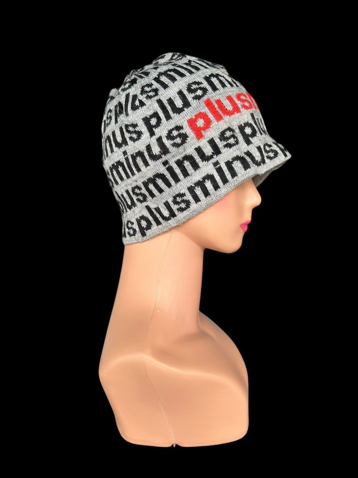 Japanese Brand × KMRii × Kapital Plus Minus - + Made In Germany Beanie Hats Size ONE SIZE - 3 Thumbnail
