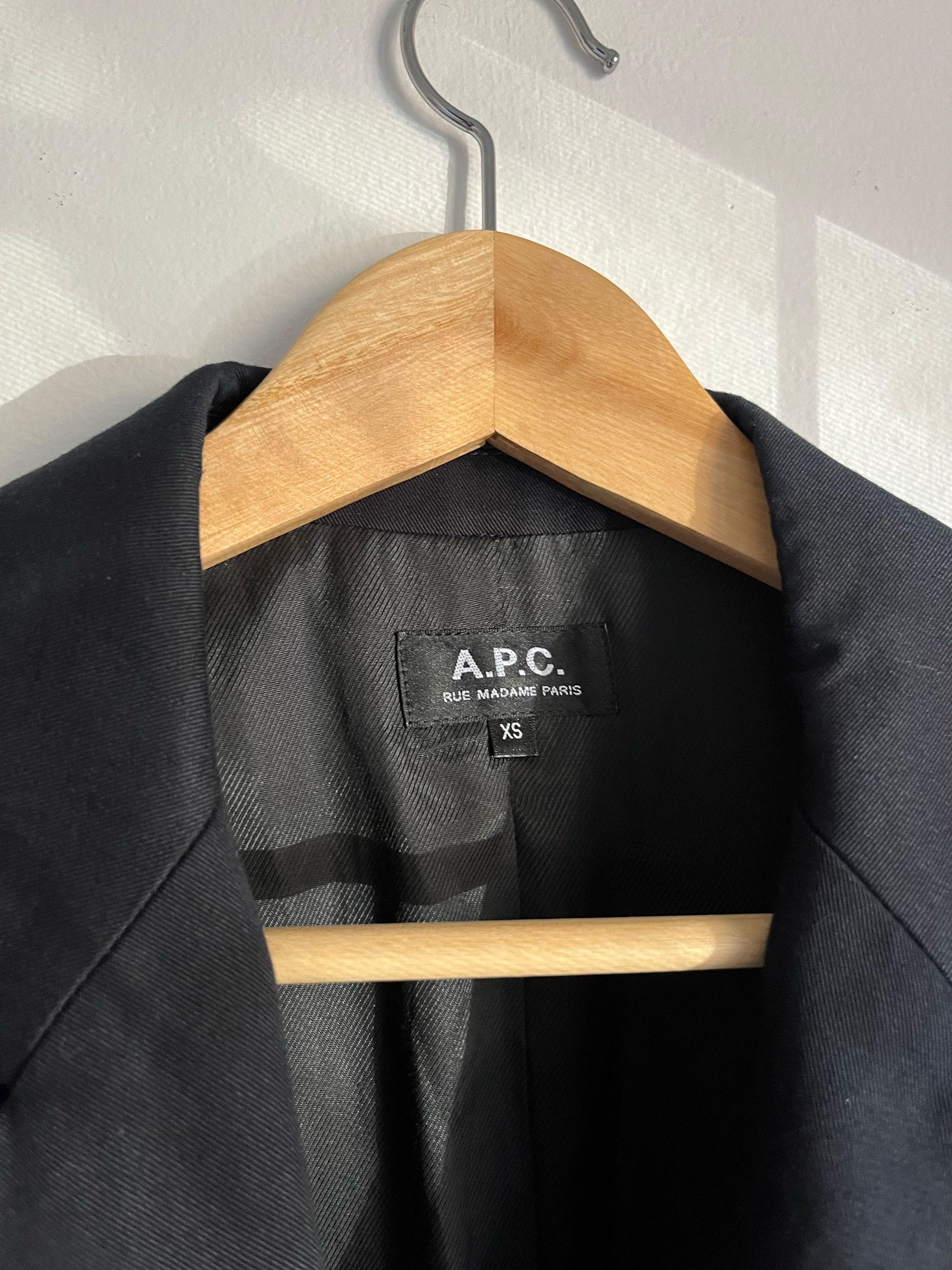 A.P.C. APC Dark Navy Blazer Size 34R - 2 Thumbnail