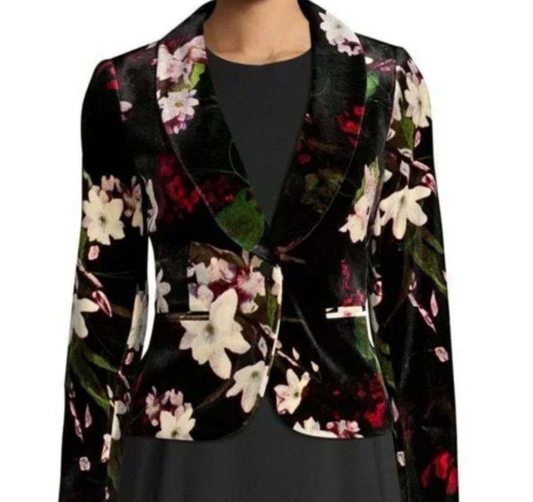Calvin Klein Calvin klein Velvet Blazer Size XXL / US 16-18 / IT 52-54 - 2 Thumbnail