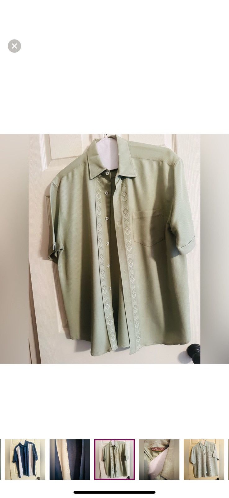 Cubavera MEN'S LOT 4 DESIGNER CUBAVERA LOT SHORT SLEEVE LOT SHIRTS Size US L / EU 52-54 / 3 - 6 Thumbnail