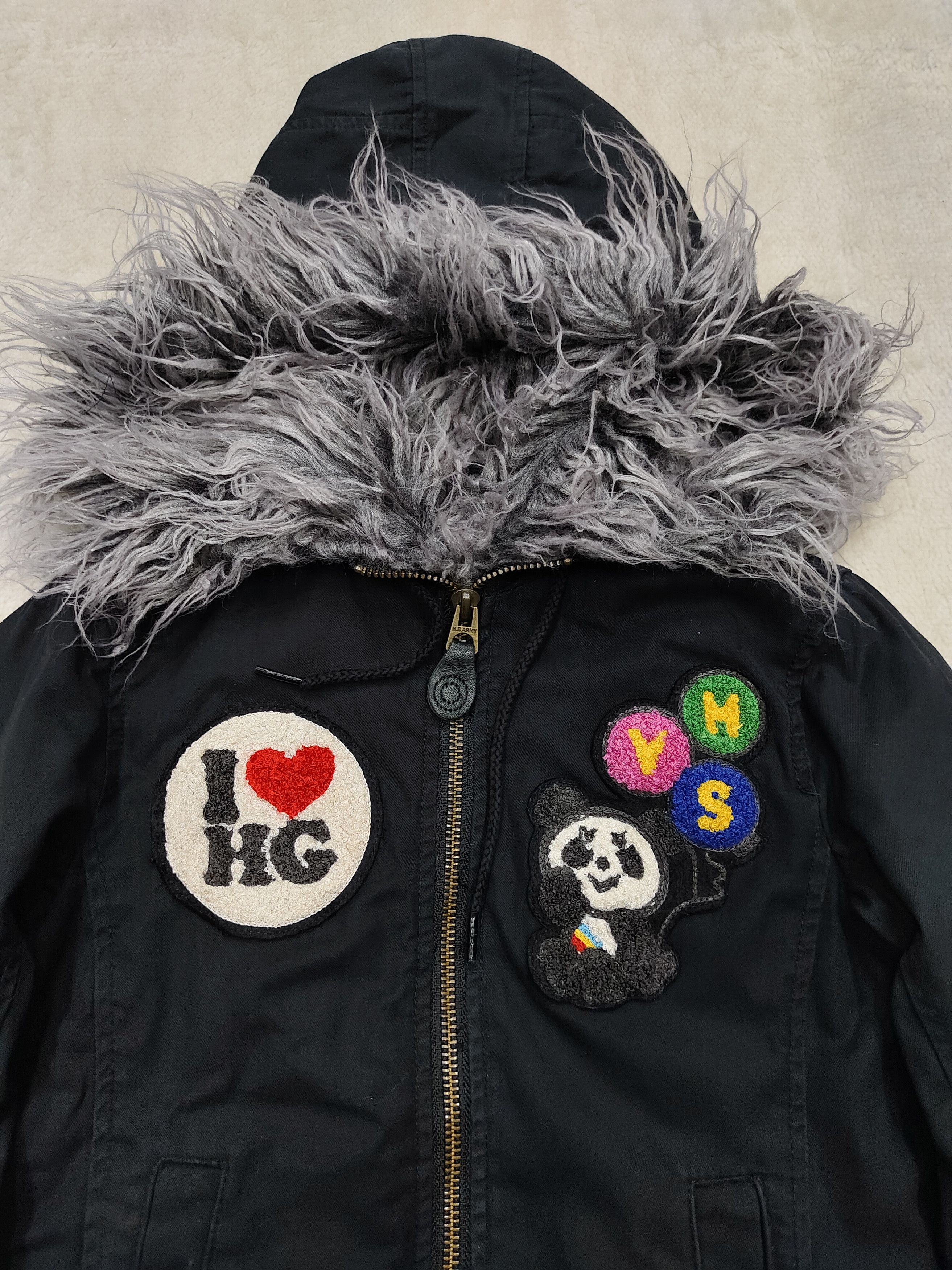 Hysteric Glamour KIDS🔥Vtg Hysteric Glamour Heavy Fur Coats Jacket Size US XXS / EU 40 - 2 Thumbnail