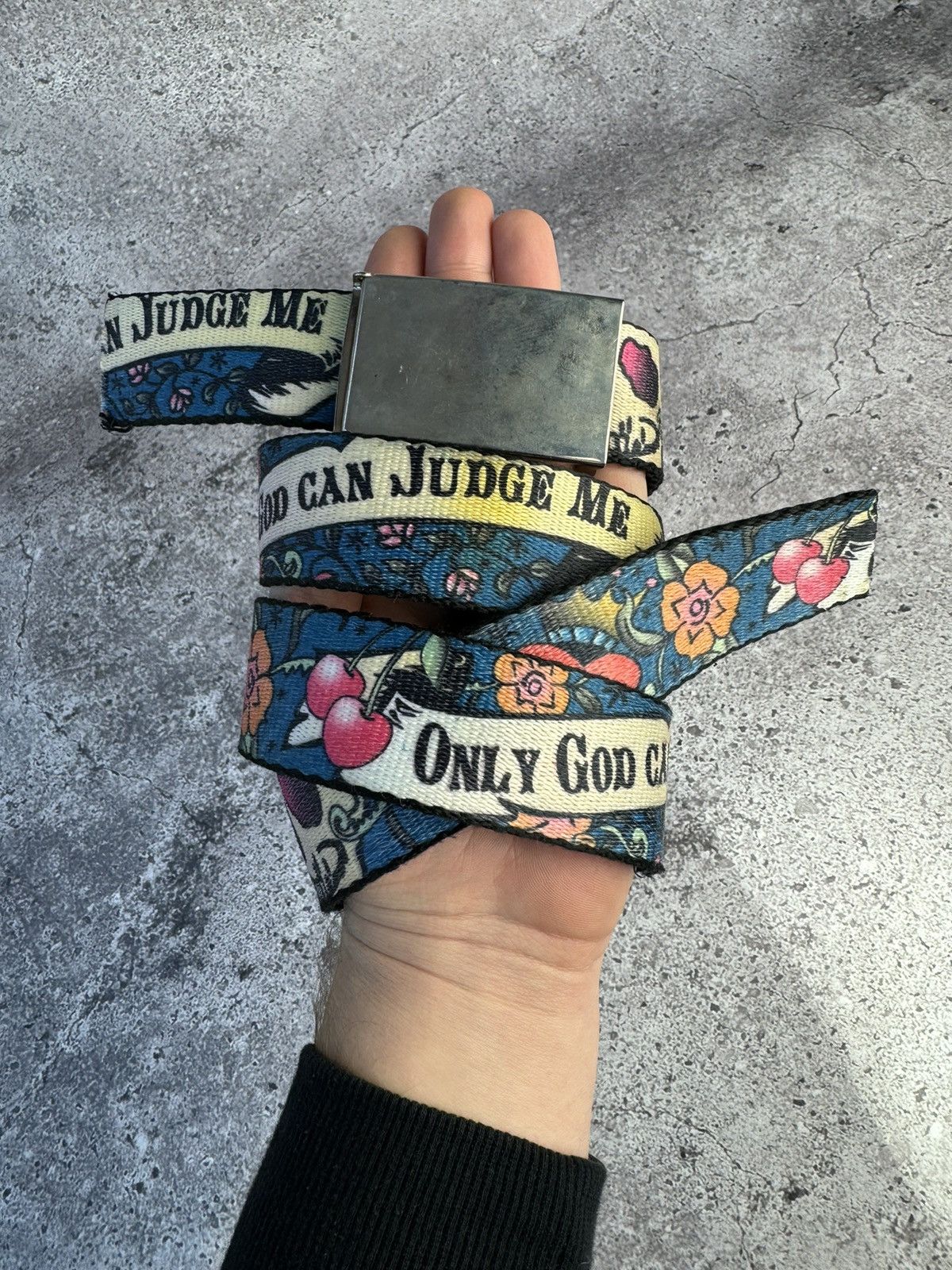 Japanese Brand × Vintage Vintage Ed Hardy Style Belt Y2K Size ONE SIZE - 1 Thumbnail