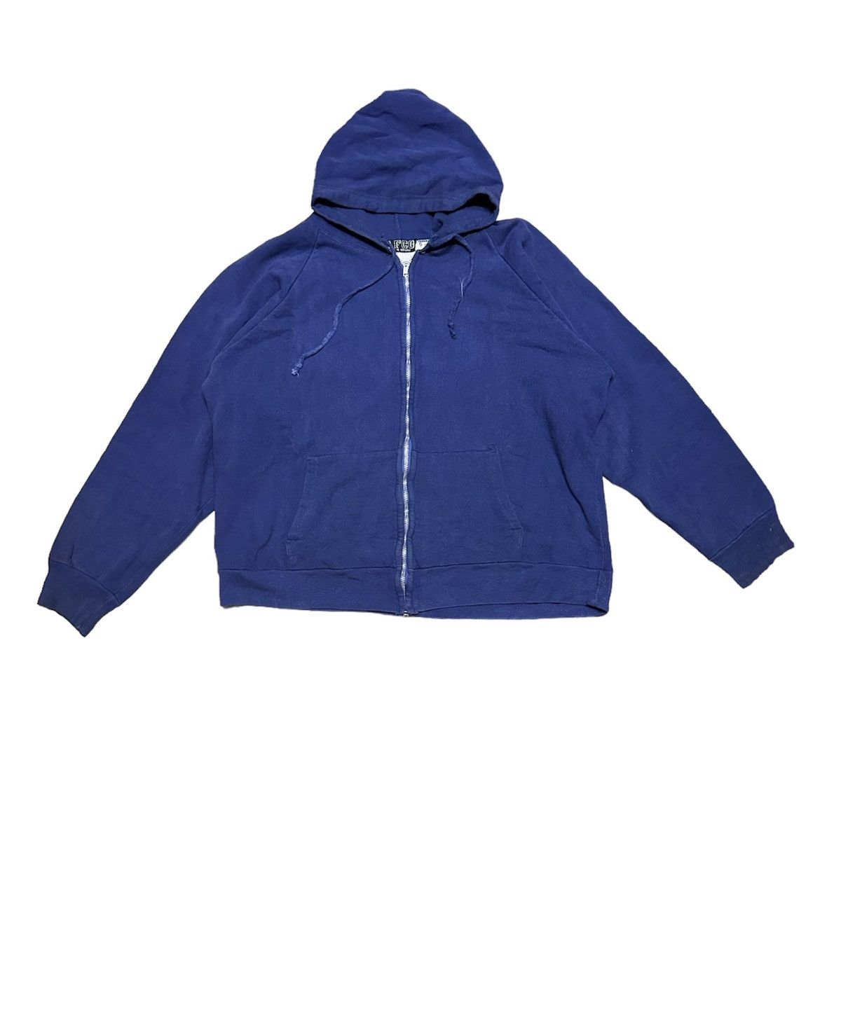 Vintage Vtg 70s Blue insulated Staine Hoodie Size US XL / EU 56 / 4 - 1 Thumbnail