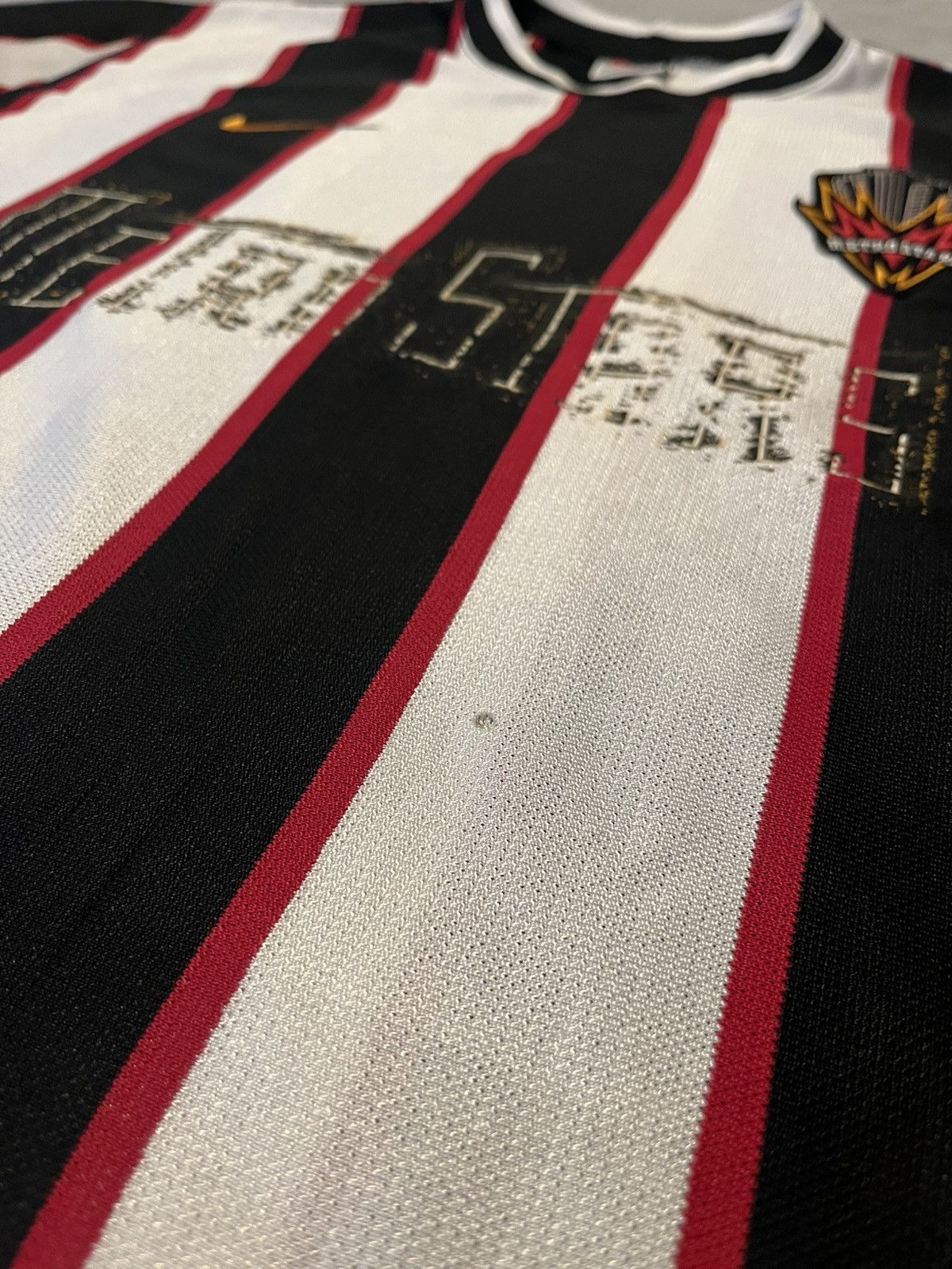 Nike Rare 1997 MetroStars Nike Jersey – Original MLS Era Shirt Size US L / EU 52-54 / 3 - 5 Thumbnail