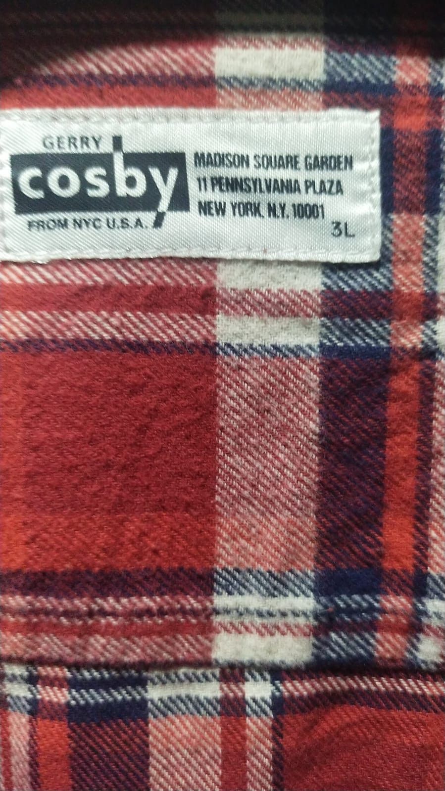 Other Men's Shirt GERRY COSBY FLANNEL SHIRT (Made USA) Size US XXL / EU 58 / 5 - 4 Thumbnail