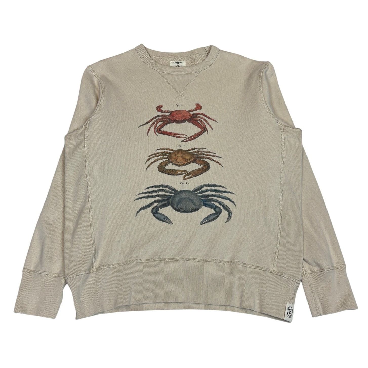 Todd Snyder Todd Snyder John Derian Crab French Terry Sweatshirt Large Size US L / EU 52-54 / 3 - 1 Thumbnail