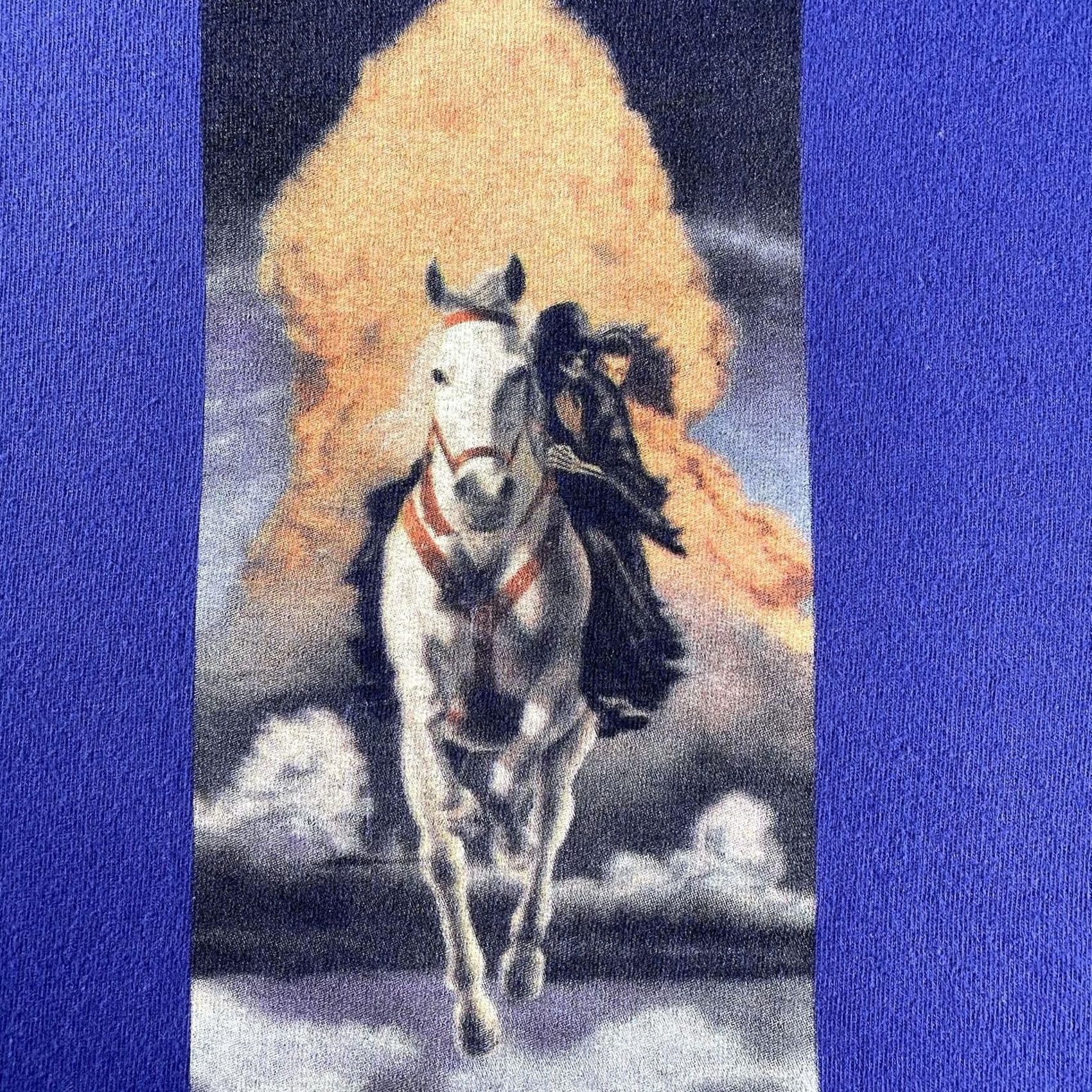Fucking Awesome FuckingAwesome Shirt Mens Medium Devil On Horseback Purple FA Size US M / EU 48-50 / 2 - 2 Thumbnail