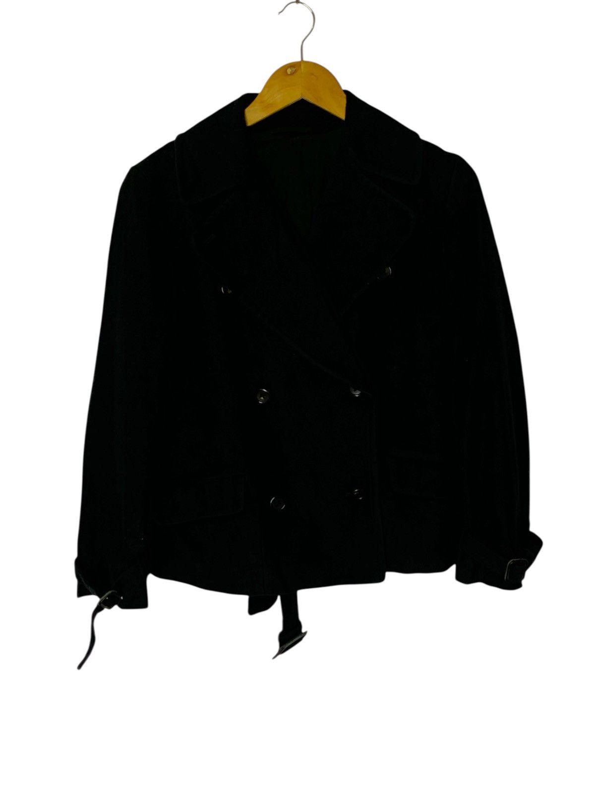 Margaret Howell Moleskin Double Breasted Cropped Jacket Size M / US 6-8 / IT 42-44 - 2 Thumbnail