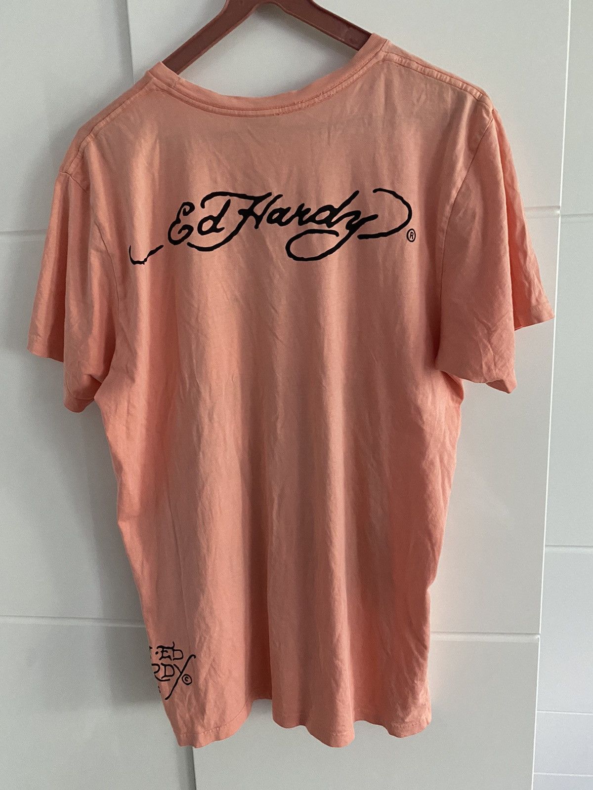 Christian Audigier × Ed Hardy Vintage T-Shirt Ed Hardy Christian Audigier Crazy,Y2K Size US XL / EU 56 / 4 - 5 Thumbnail