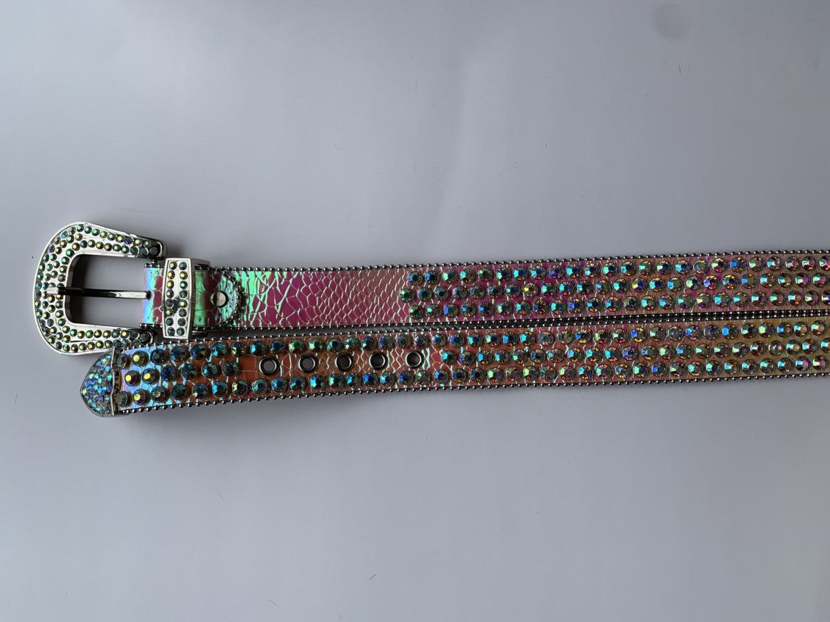 DNA DNA Rainbow Iridescent Belt Size 34 - 2 Thumbnail