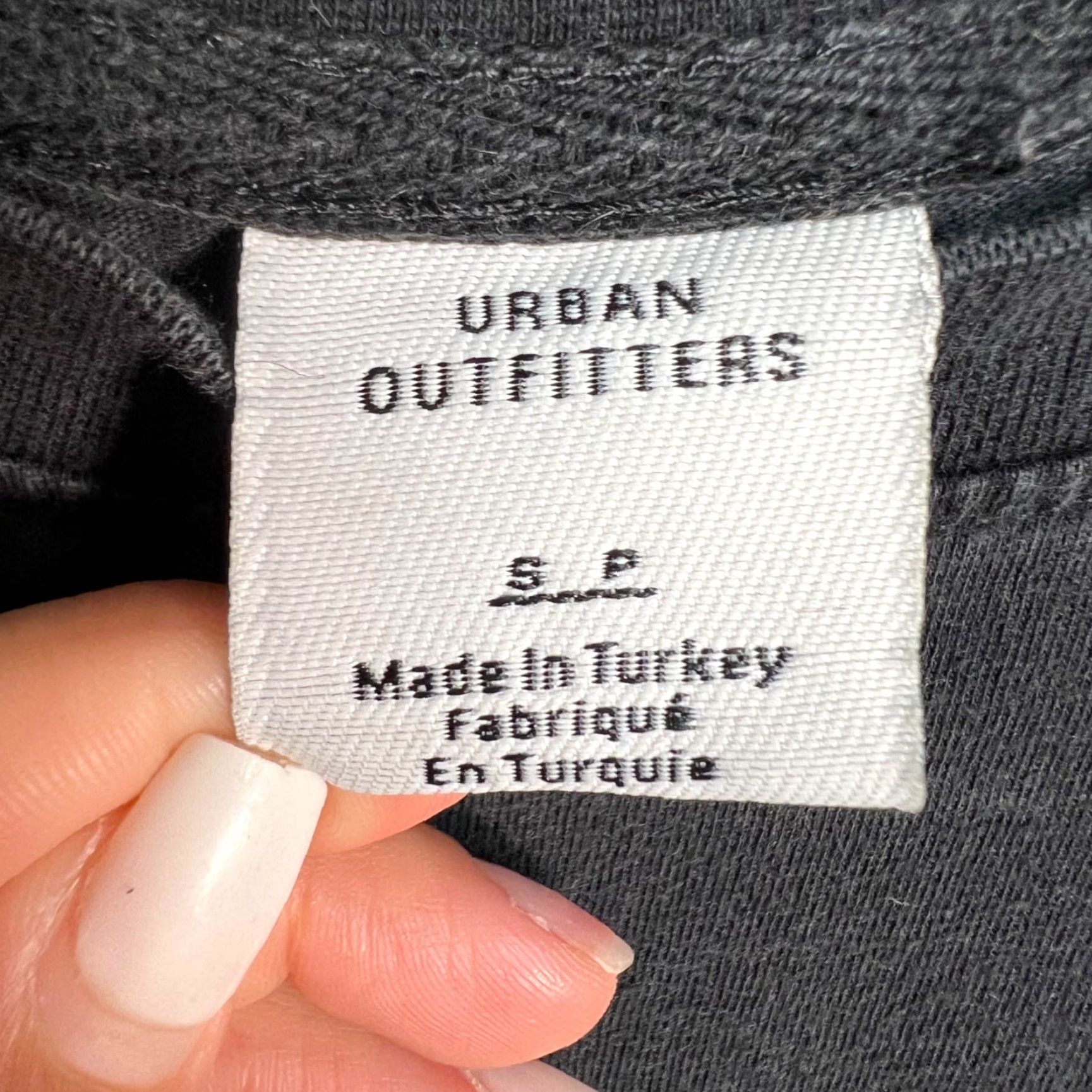 Urban Outfitters Urban Outfitters Womens Crop Top S Black Neon Stripes Crew Neck Short Sleeve Casual Summer Cropped Adult Womens Small Size S / US 4 / IT 40 - 3 Thumbnail