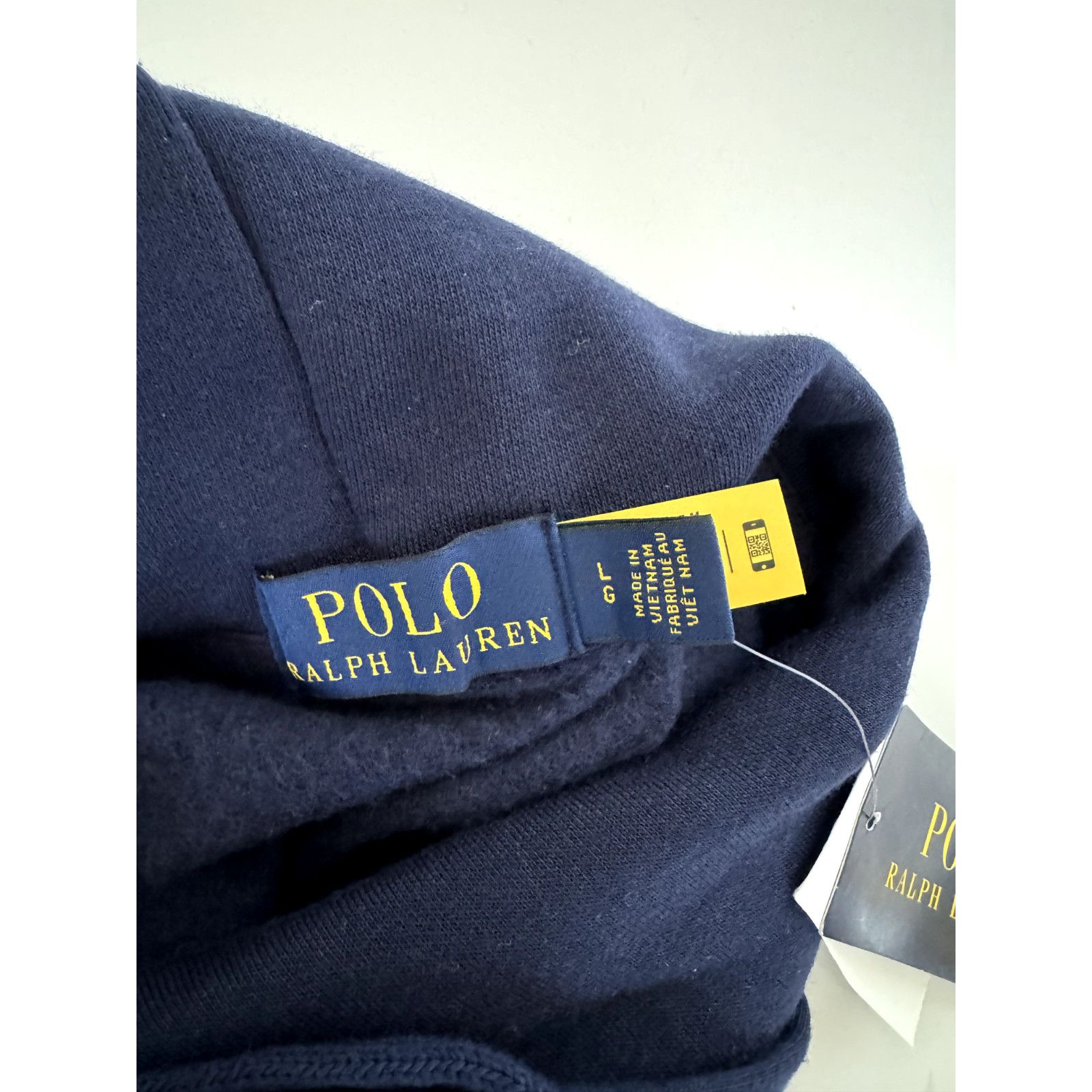 Polo Ralph Lauren NWT $198 Polo Ralph Lauren Signature Big Pony Hoodie Navy L Size US L / EU 52-54 / 3 - 9 Thumbnail
