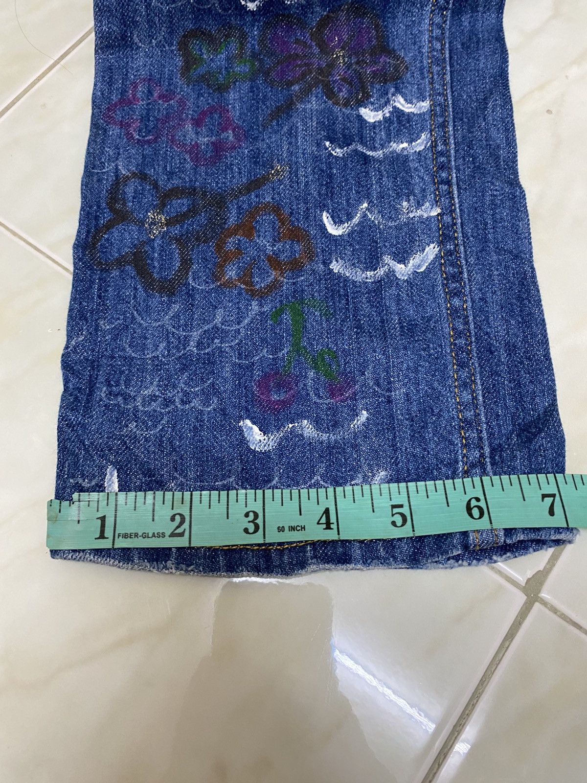 Issey Miyake Tsumori Chisato Denim Jeans Size US 31 - 11 Thumbnail