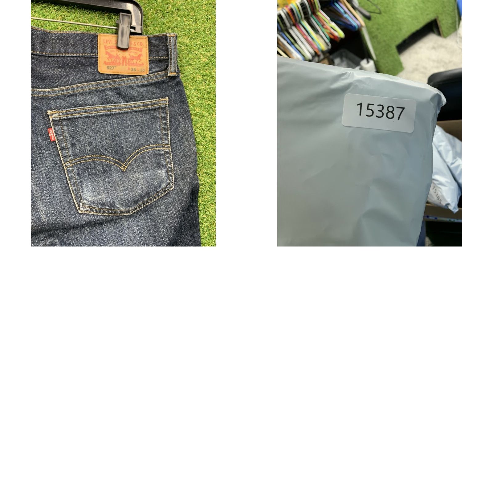 Levi's Levi's 527 Jeans Men 36x30 Blue Straight Leg Denim Mid Rise Casual Pants Size US 36 / EU 52 - 8 Thumbnail