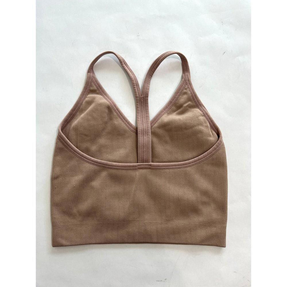 Designer SET Active x Revolve Ribbed V Sports Bra Size ONE SIZE - 3 Thumbnail