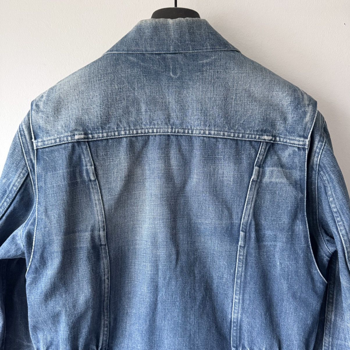 Gucci Gucci By Tom Ford SS2004 Cropped Denim Western Moto Jacket Size US M / EU 48-50 / 2 - 7 Thumbnail
