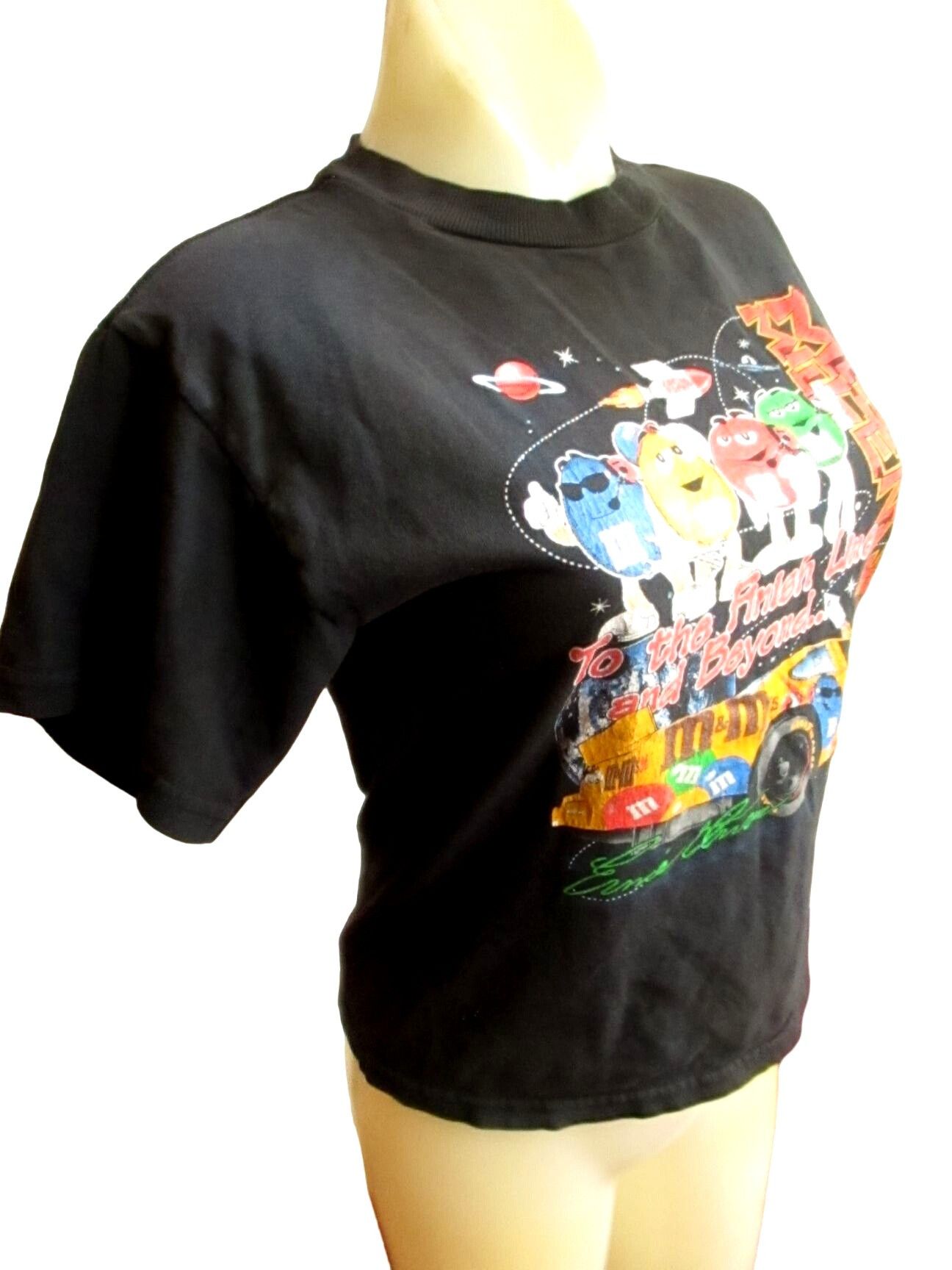 Vintage Vintage Women's T-shirt XS S 1990s Ernie Irvin #36 M&M's 199 Size XS / US 0-2 / IT 36-38 - 10 Thumbnail