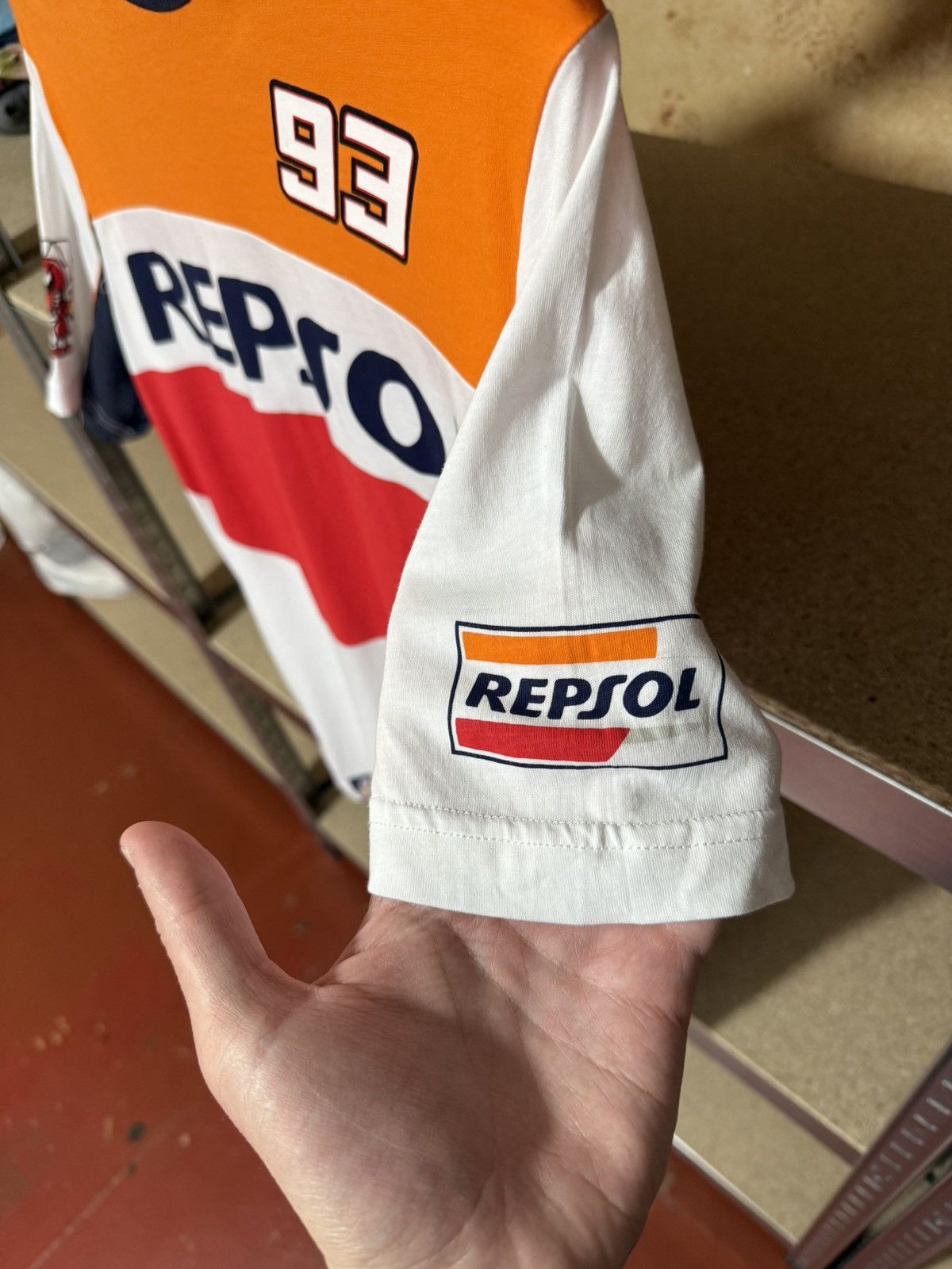 Honda × NASCAR Rare Racing Persol Marquez NASCAR F1 Formula UNO T-Shirt Size US M / EU 48-50 / 2 - 5 Thumbnail