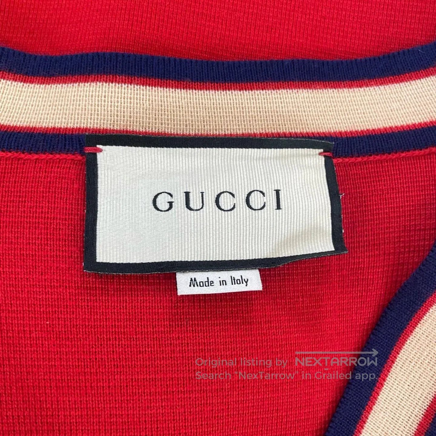 Gucci Gucci Red Knit Cardigan XXS. Size XXS / US 00 / IT 34 - 5 Thumbnail
