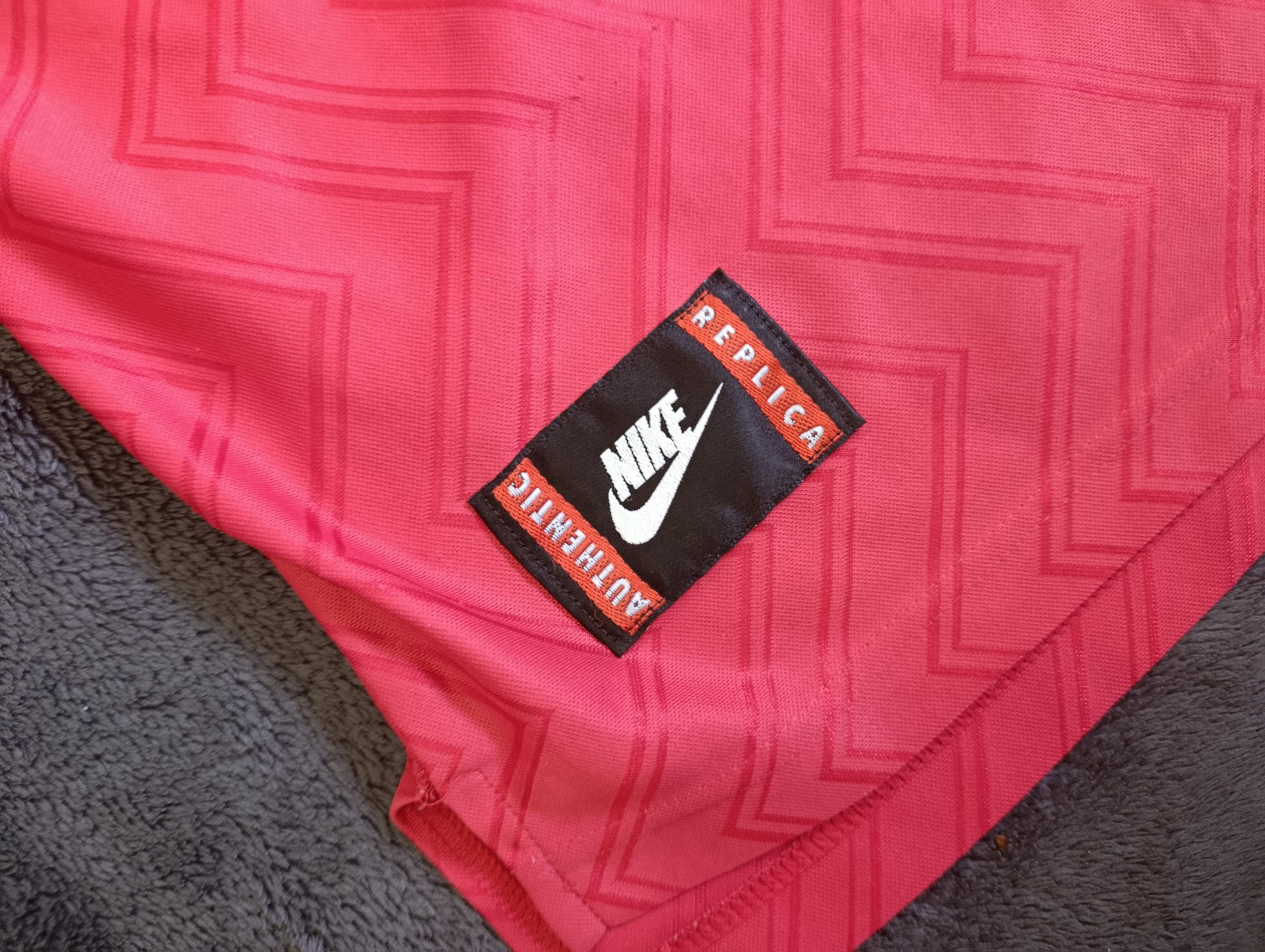 Nike Vintage Arsenal Nike JVC Gunners Jersey 1990s Red/White L Size US L / EU 52-54 / 3 - 4 Thumbnail