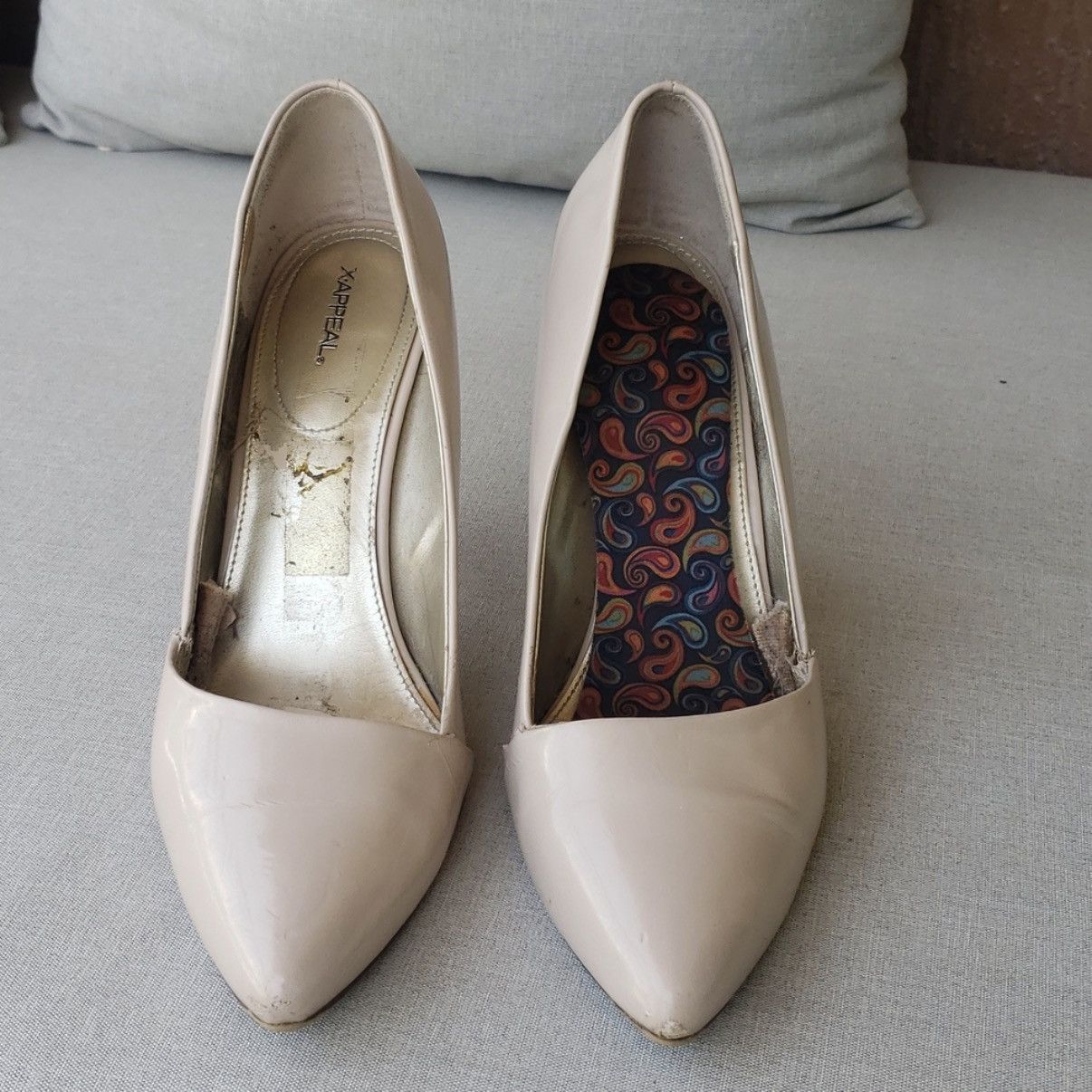 Other XAppeal Nude Heels, Size 9 Size US 9 / IT 39 - 10 Thumbnail