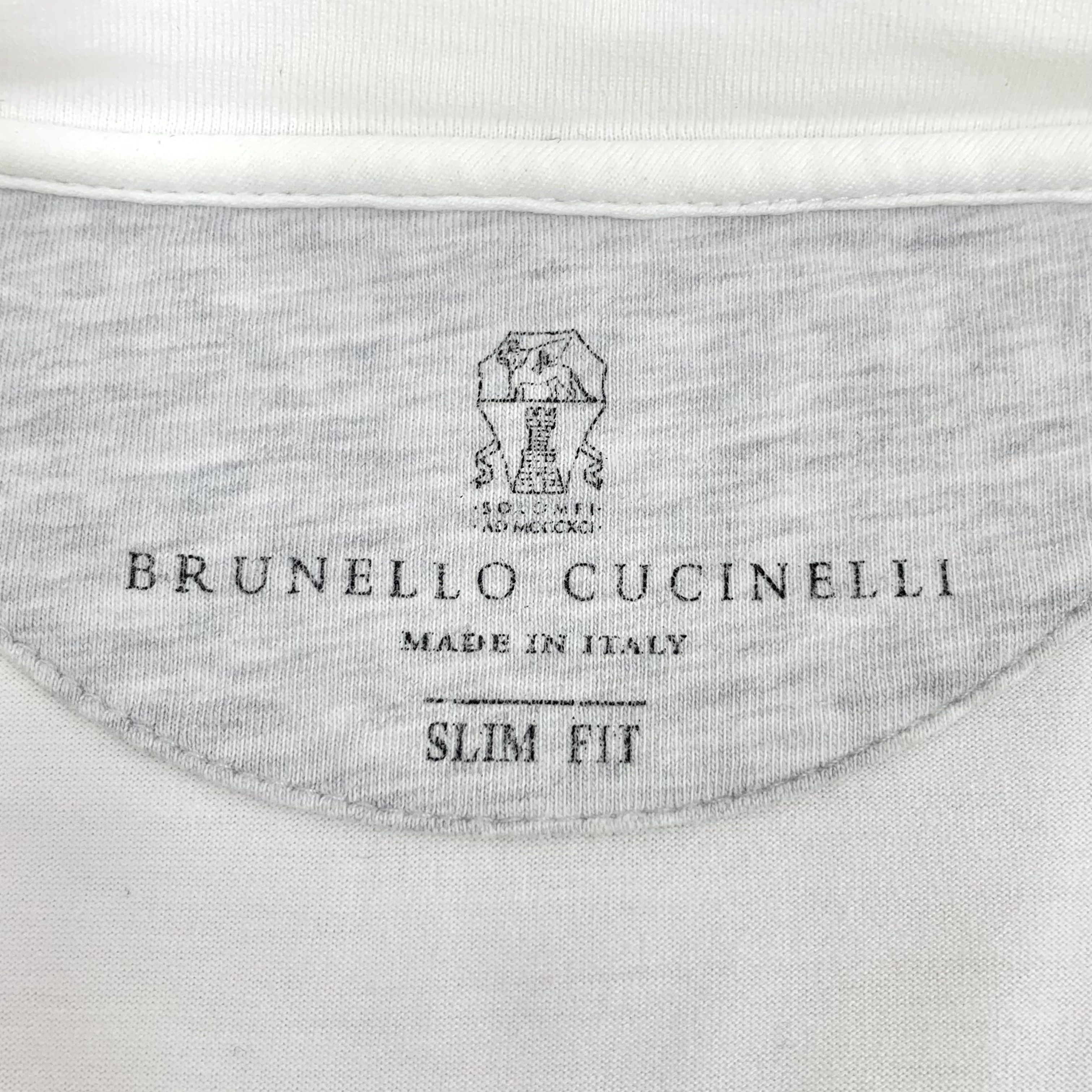 Brunello Cucinelli Brunello Cucinelli Crewneck T-Shirt White (S) Size US S / EU 44-46 / 1 - 5 Thumbnail