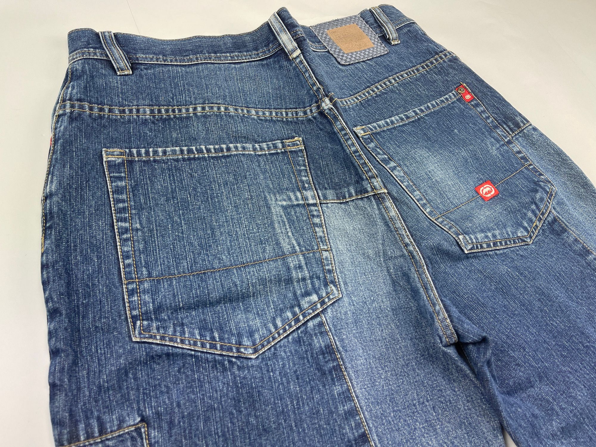 Ecko Unltd. Ecko Unltd shorts, vintage hip hop baggy jeans, 90s size 32 Size US 32 / EU 48 - 5 Thumbnail