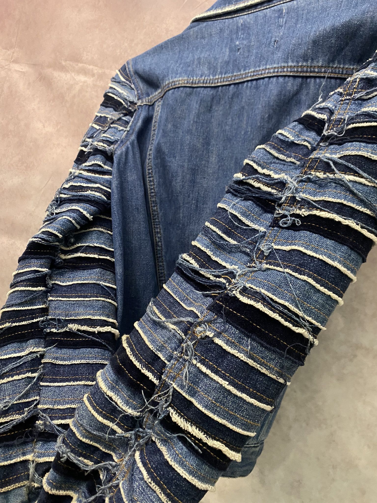 Acne Studios × Designer Acne Studios Denim Jacket Luxury Size XS / US 0-2 / IT 36-38 - 8 Thumbnail