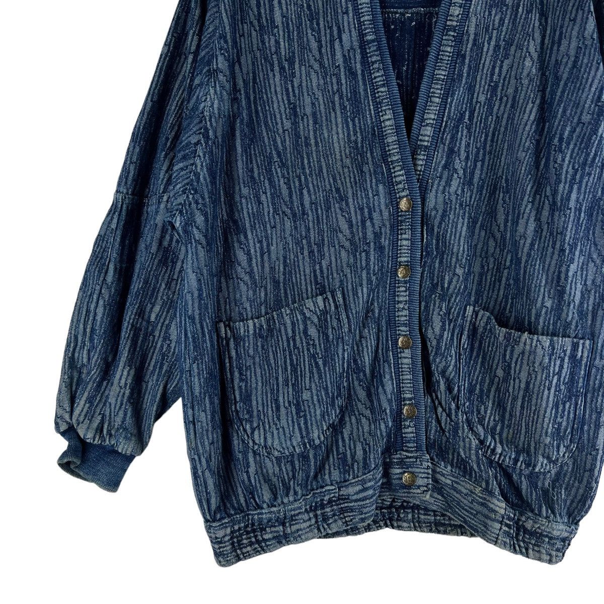 Japanese Brand 🔥VINTAGE INDIGO SISOKO BOMBER JACKET INSPIRE KAPITAL JAPAN Size US M / EU 48-50 / 2 - 3 Thumbnail