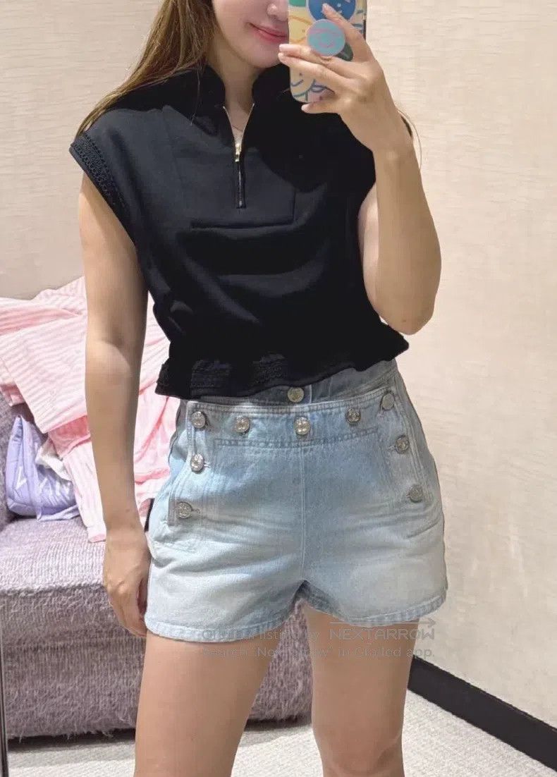 Chanel Chanel Denim shorts Size 24" / US 00 / IT 34 - 1 Thumbnail