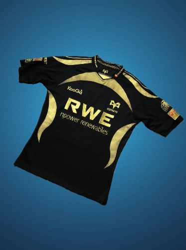 Osprey Kooga Ospreys 2009-2010 Home Rugby Shirt Jersey Size US L / EU 52-54 / 3 - 1 Thumbnail