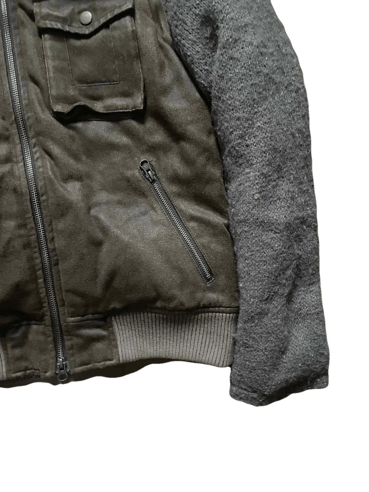 Japanese Brand 2000s Japanese archive docking fur hooded vest jacket Size US S / EU 44-46 / 1 - 5 Thumbnail
