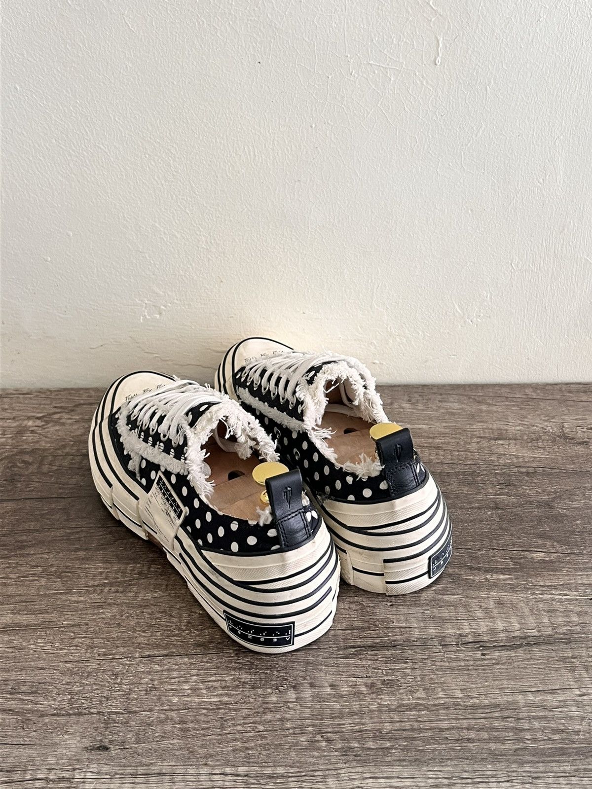 Yohji Yamamoto × xVESSEL G.O.P. Lows Black/white Chunkies Size US 8.5 / EU 41-42 - 7 Thumbnail
