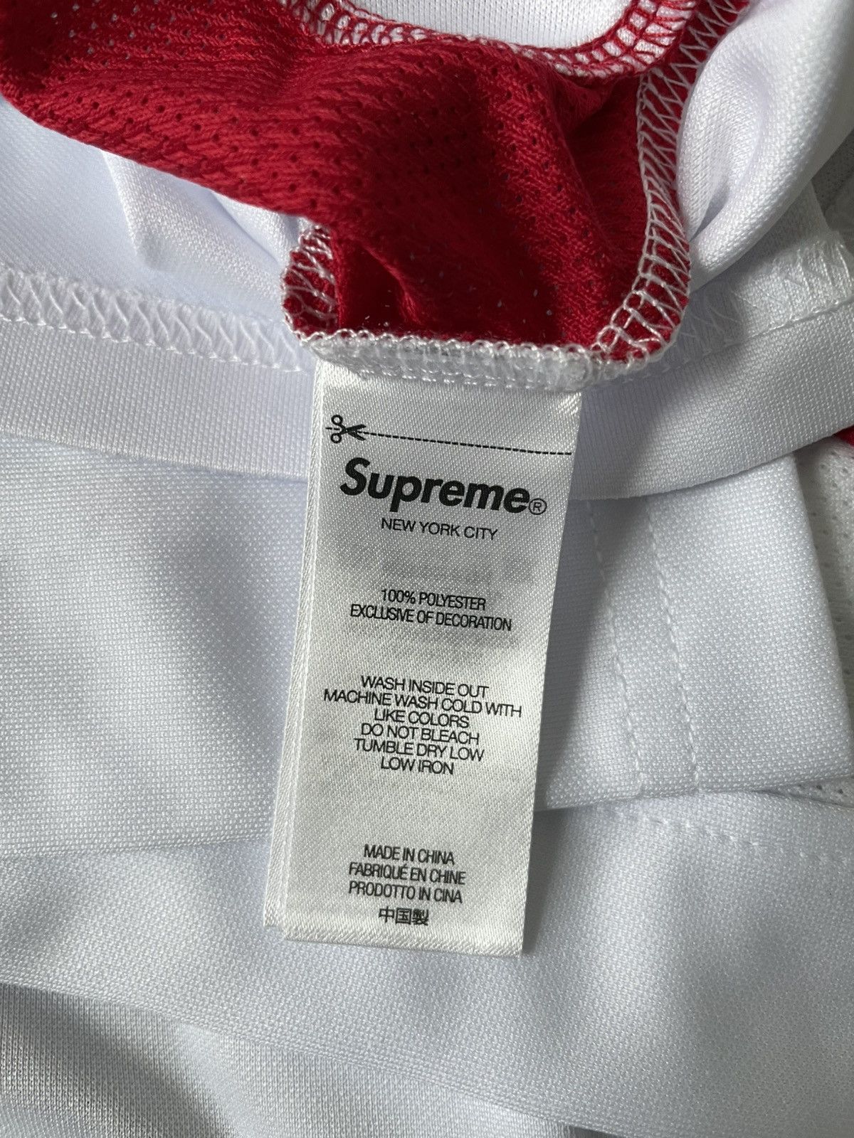 Supreme × Umbro Supreme Umbro Old English Soccer Jersey Size US S / EU 44-46 / 1 - 4 Thumbnail