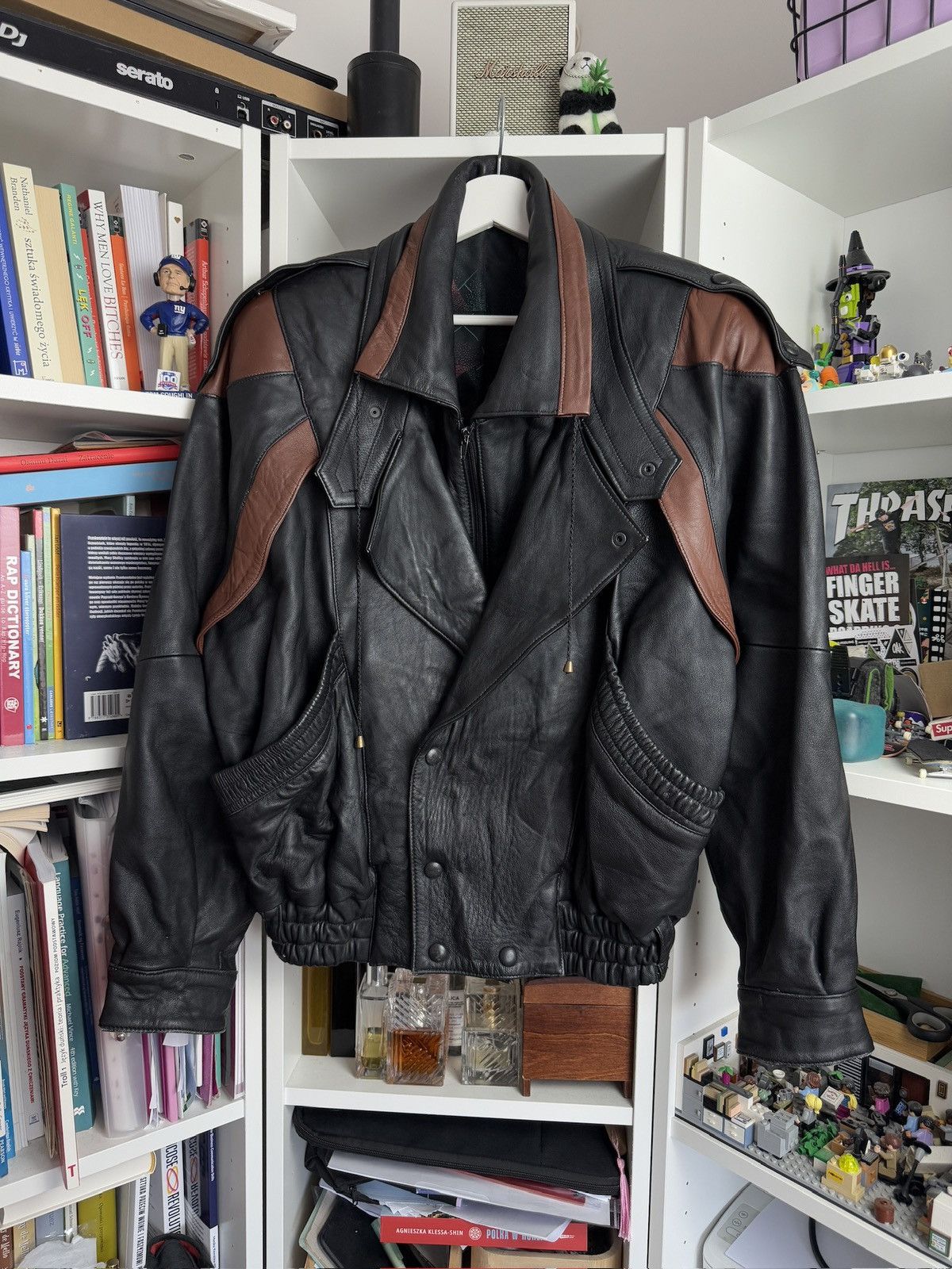 Cowboy Equipment × Vintage VIntage 90s leather Ramones cowboy style jacket M western Size US M / EU 48-50 / 2 - 1 Thumbnail
