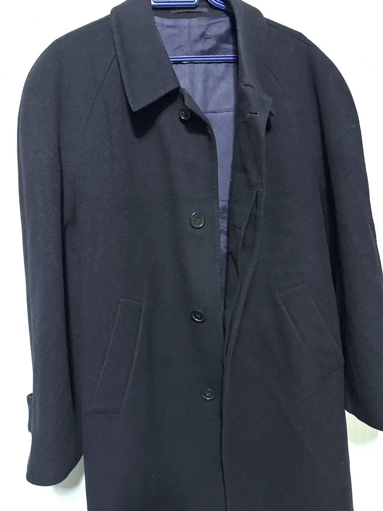 Yves Saint Laurent Yves saint laurent single breasted and belted coat cashmere Size US L / EU 52-54 / 3 - 6 Thumbnail