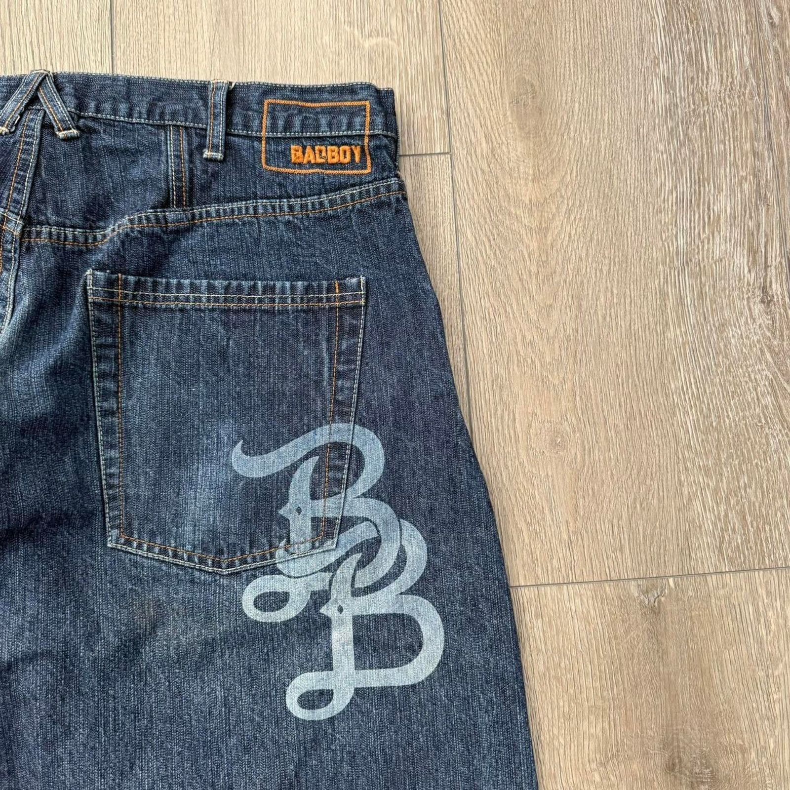 Other Vintage y2k badboy baggy denim jeans Size US 40 / EU 56 - 3 Thumbnail