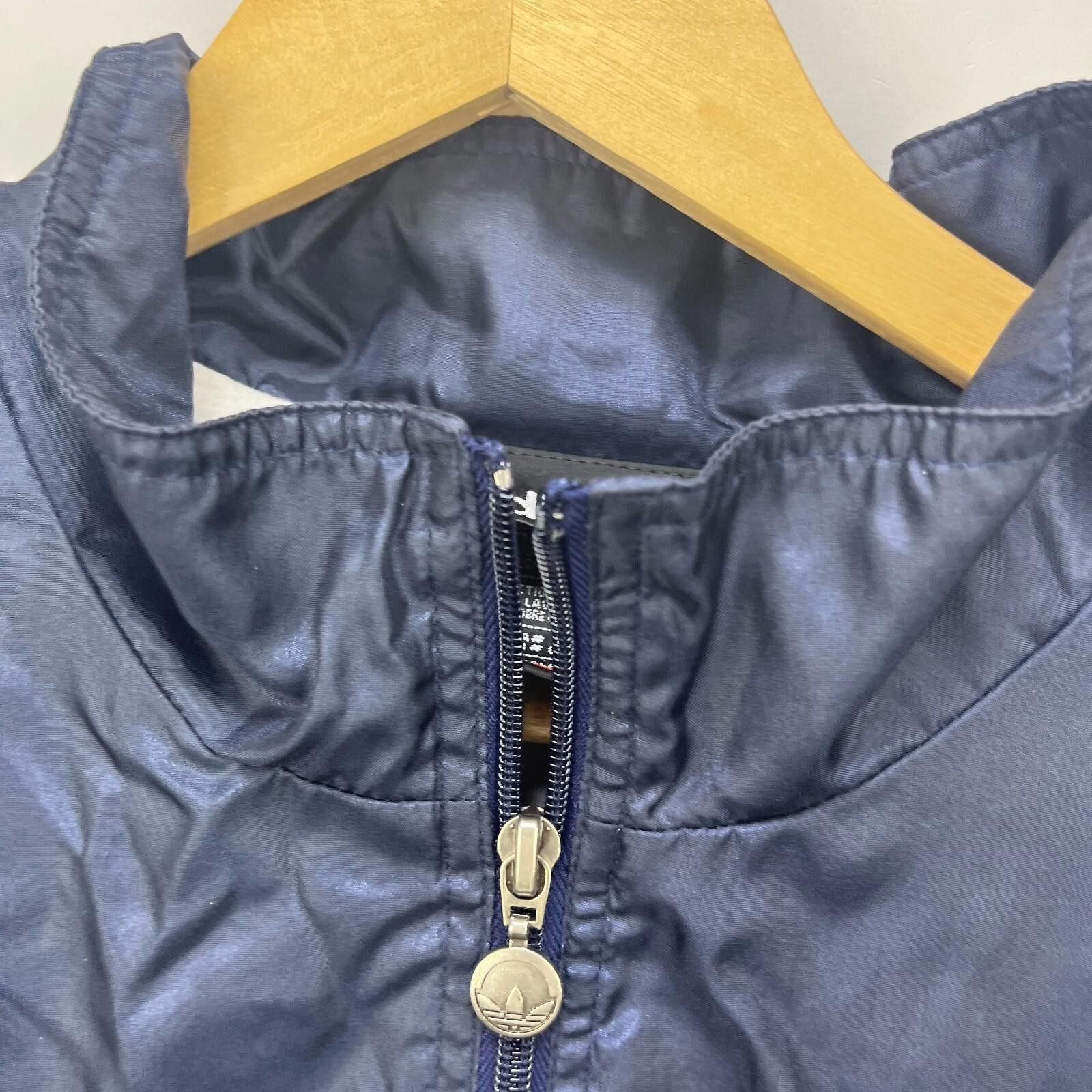 Adidas Vintage 90s Adidas Windbreaker Track Foil Jacket XL Size US XL / EU 56 / 4 - 4 Thumbnail