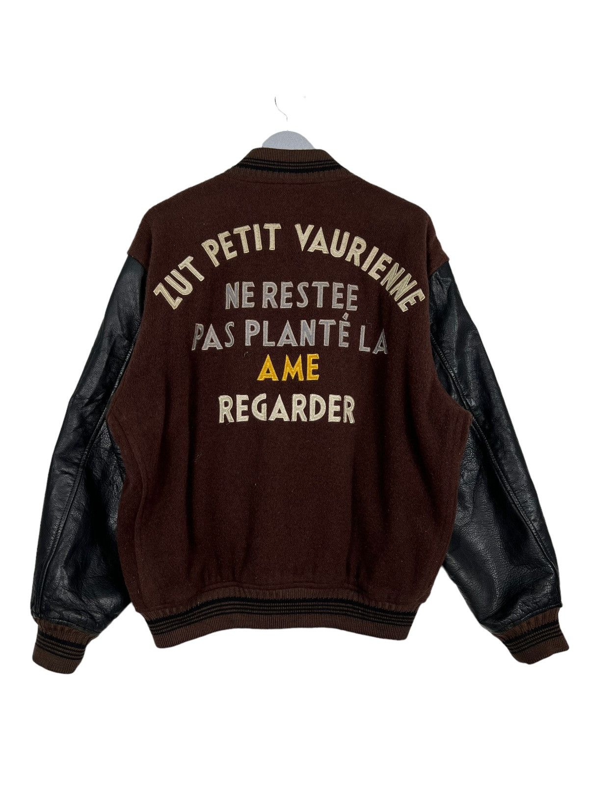 Japanese Brand 🔥 VINTAGE ANECDOTE VARSITY BOMBER JACKET Size US L / EU 52-54 / 3 - 2 Thumbnail
