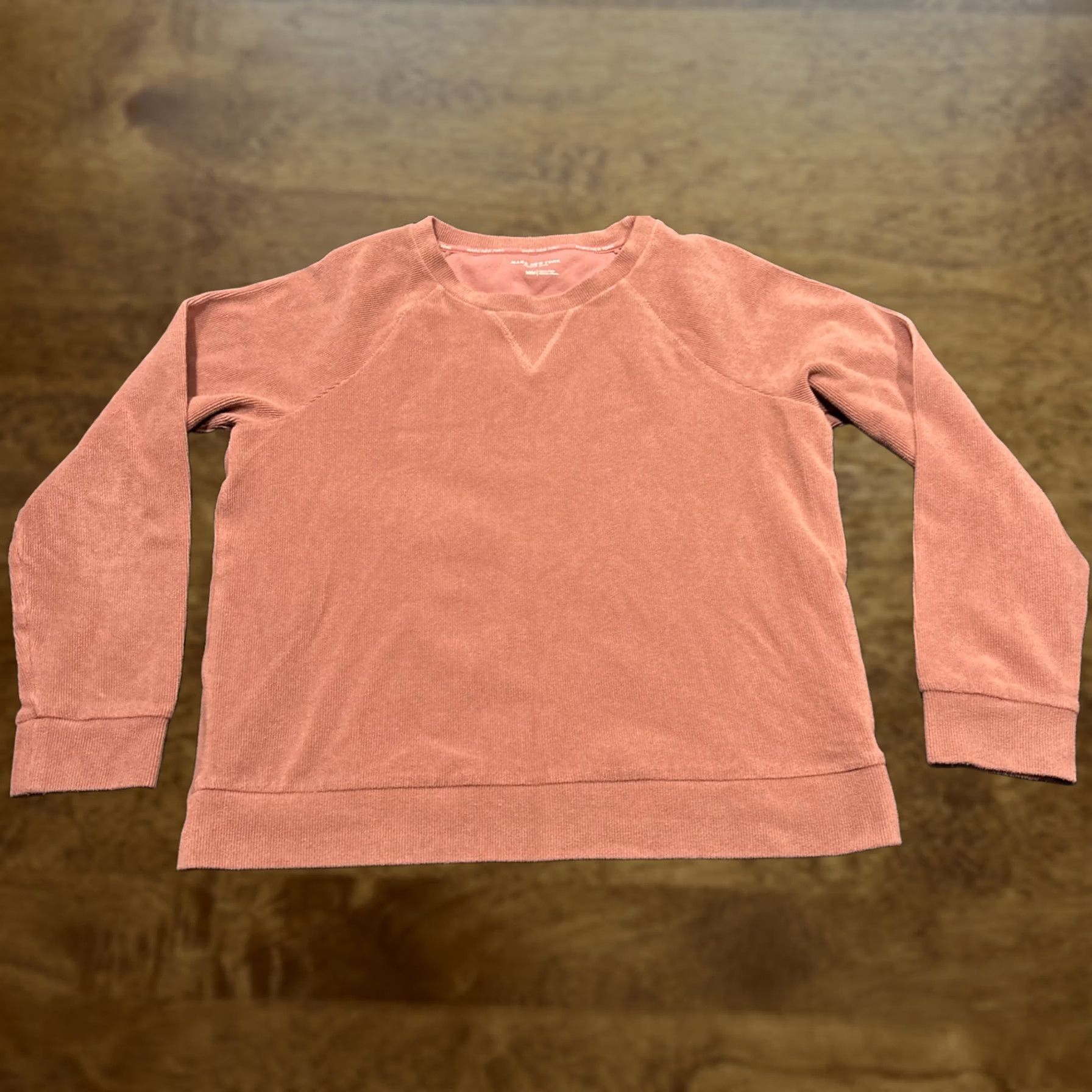 Vintage Marc New York Womens M Mauve Sweater Pullover Crew Neck Ribbed Size M / US 6-8 / IT 42-44 - 1 Thumbnail