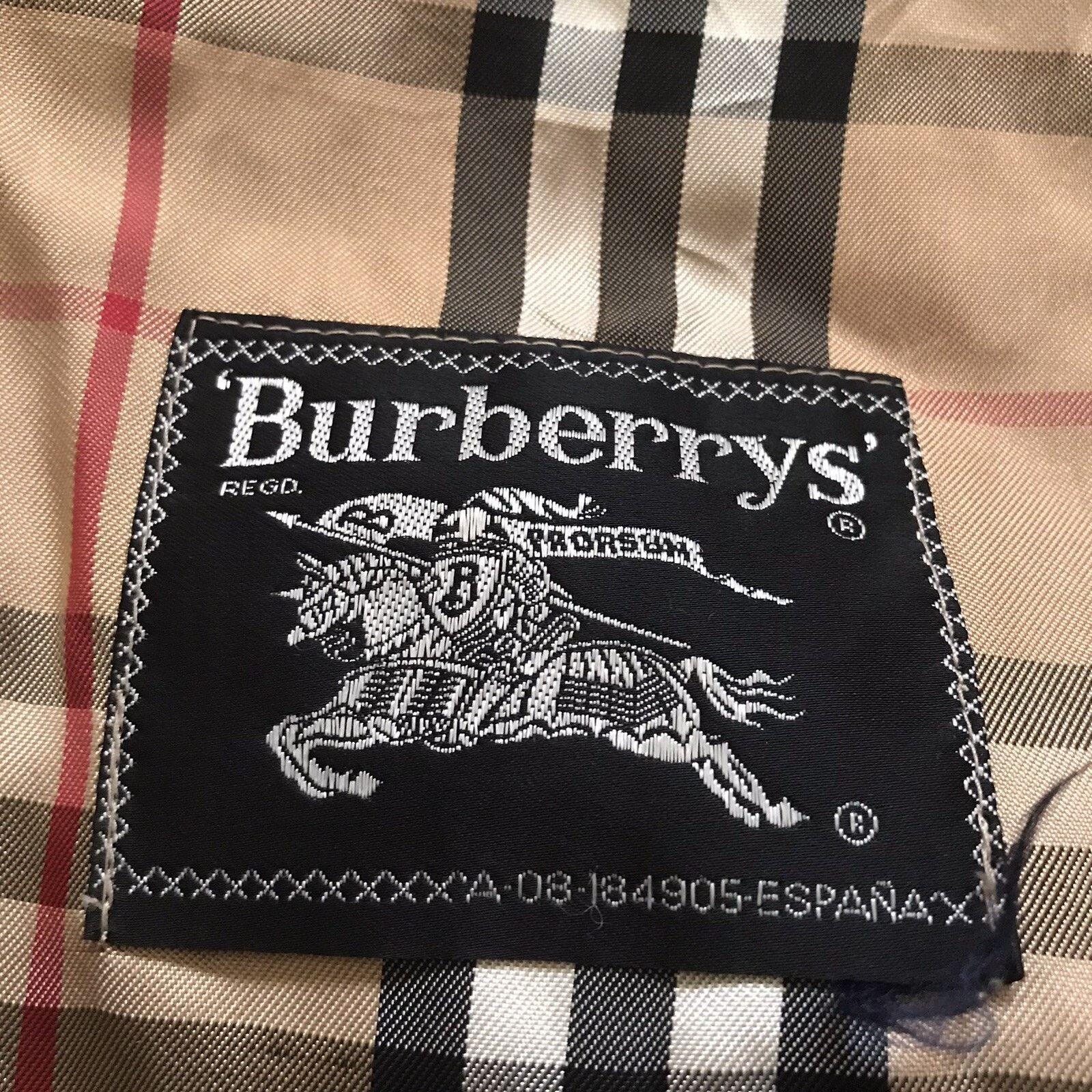 Burberry vintage Burberry Trench Coat winter jacket Nova Check mens Size US M / EU 48-50 / 2 - 11 Thumbnail